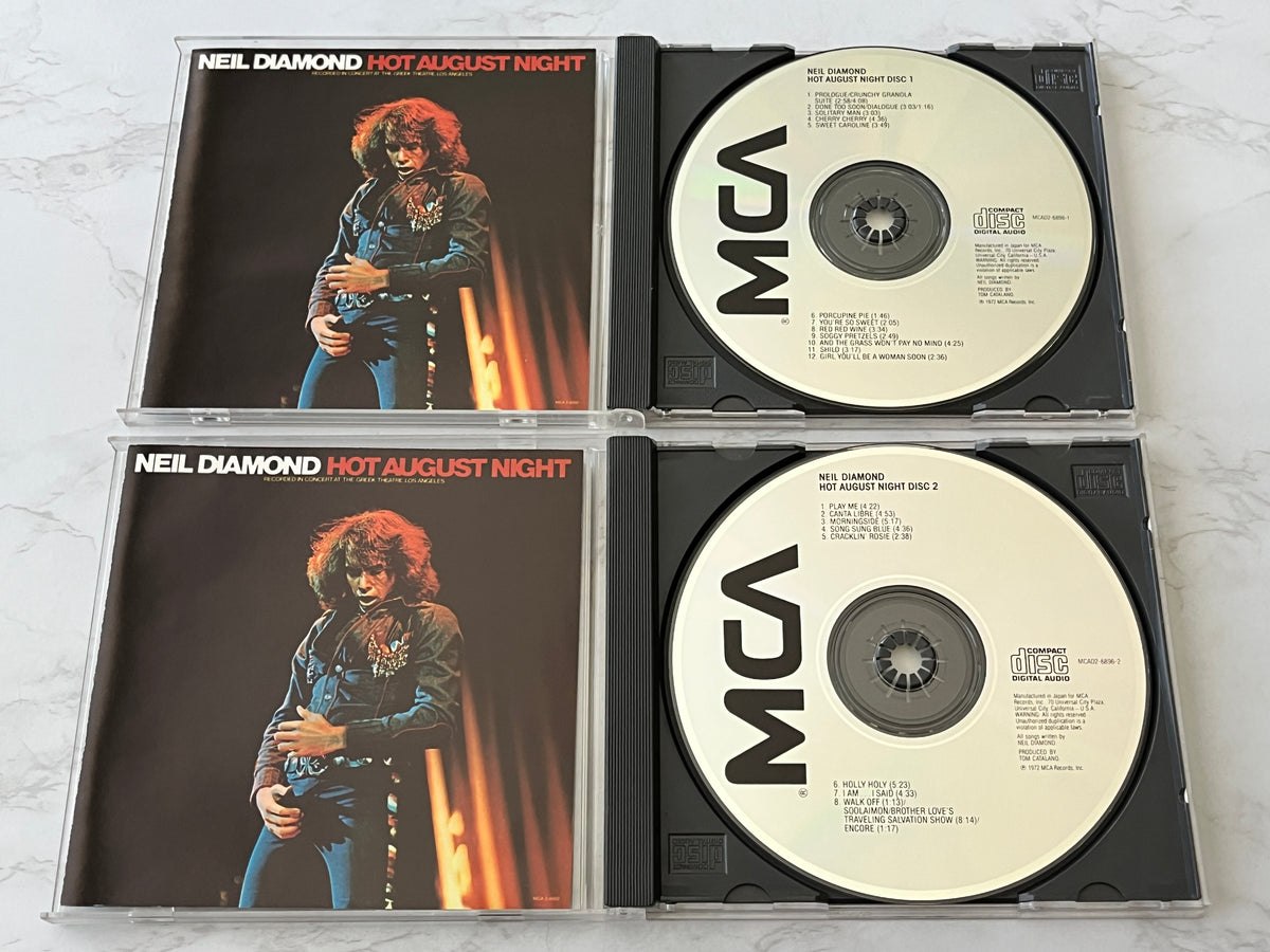 Neil Diamond – Hot August Night (1985) [JAPAN TARGET ERA]