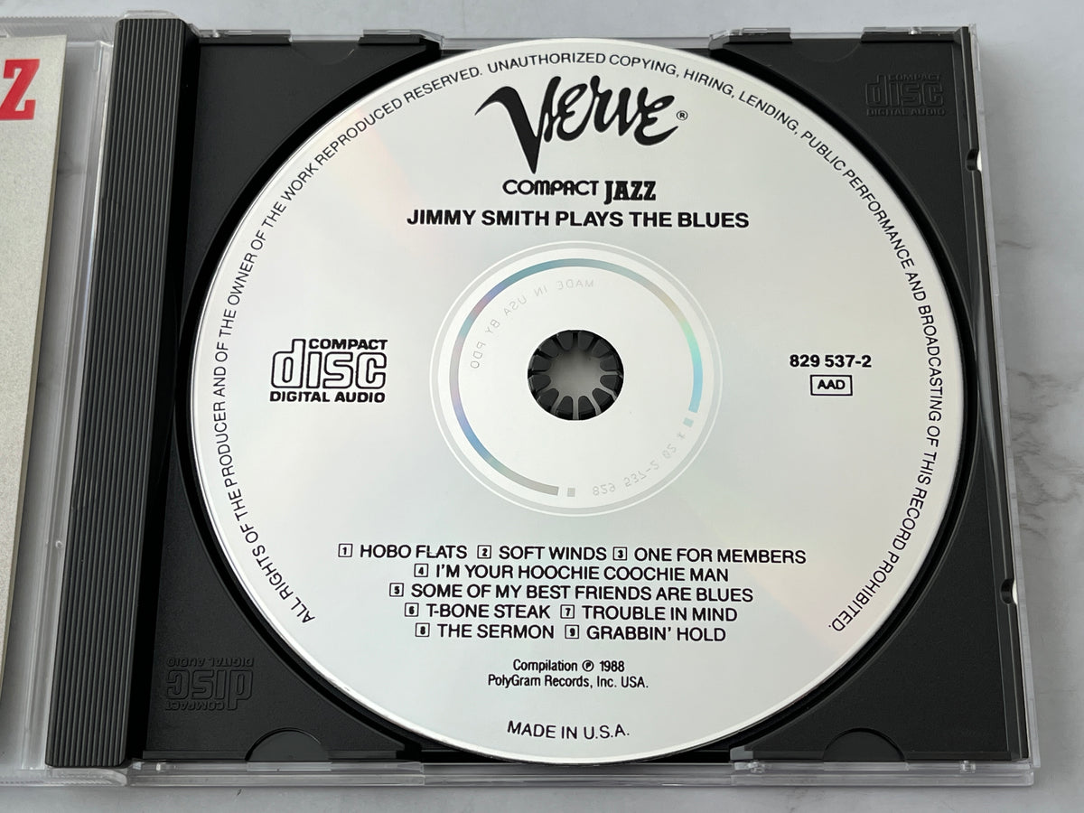Jimmy Smith – Plays The Blues (Compact Jazz) (1988) [PDO PRESS]