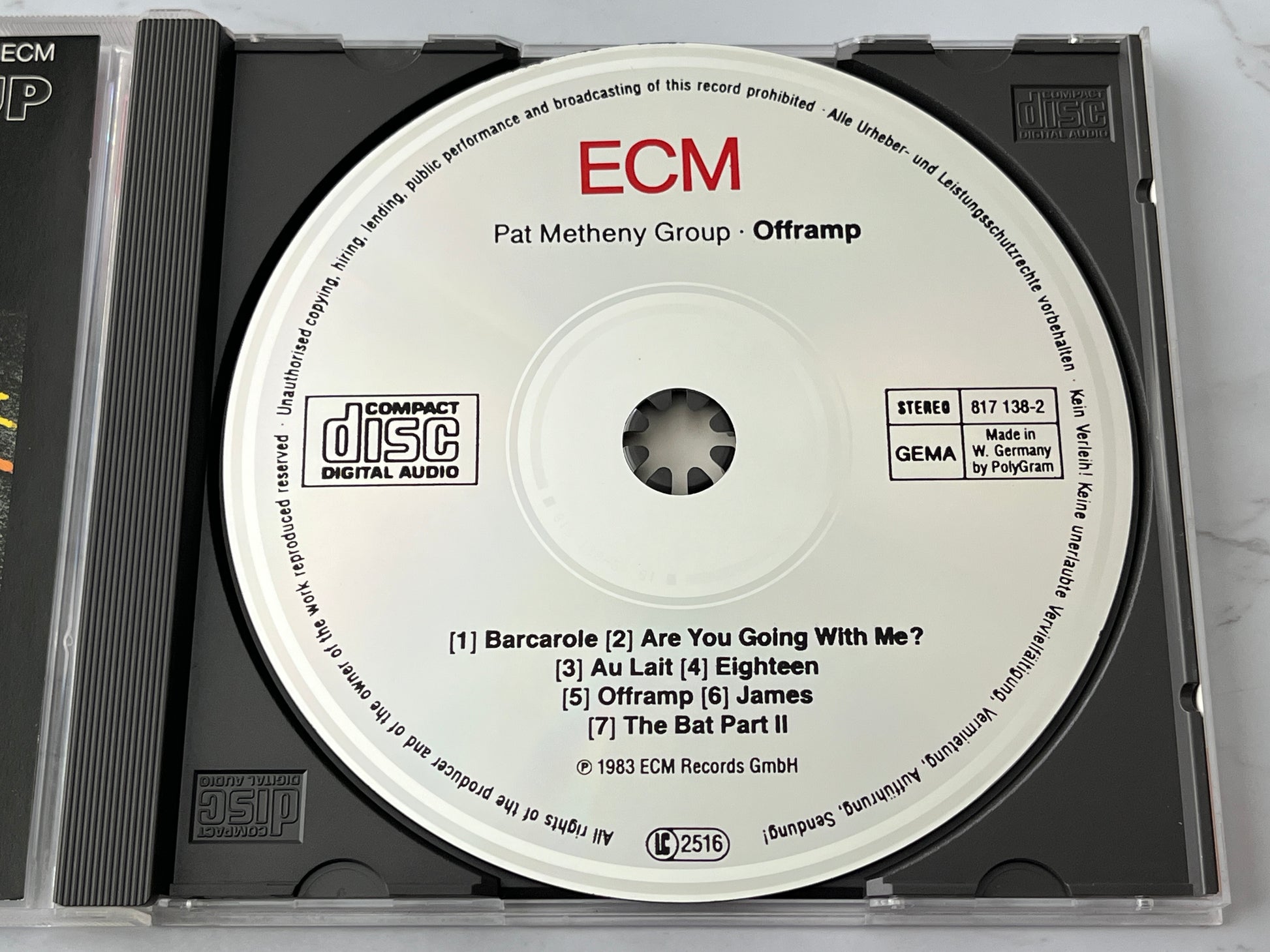 Pat Metheny Group – Offramp (1982) [W GERMANY TARGET ERA]