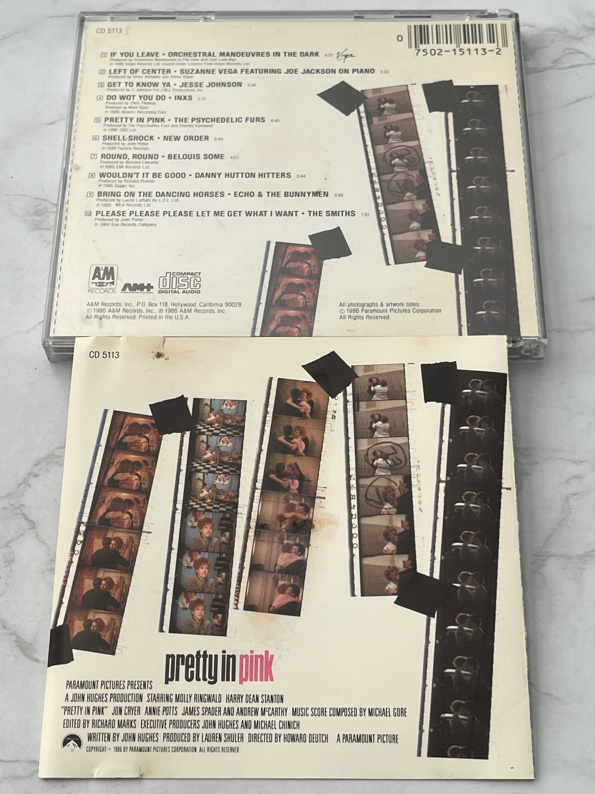 Pretty In Pink (Original Motion Picture Soundtrack) (1986) [JAPAN TARGET ERA]