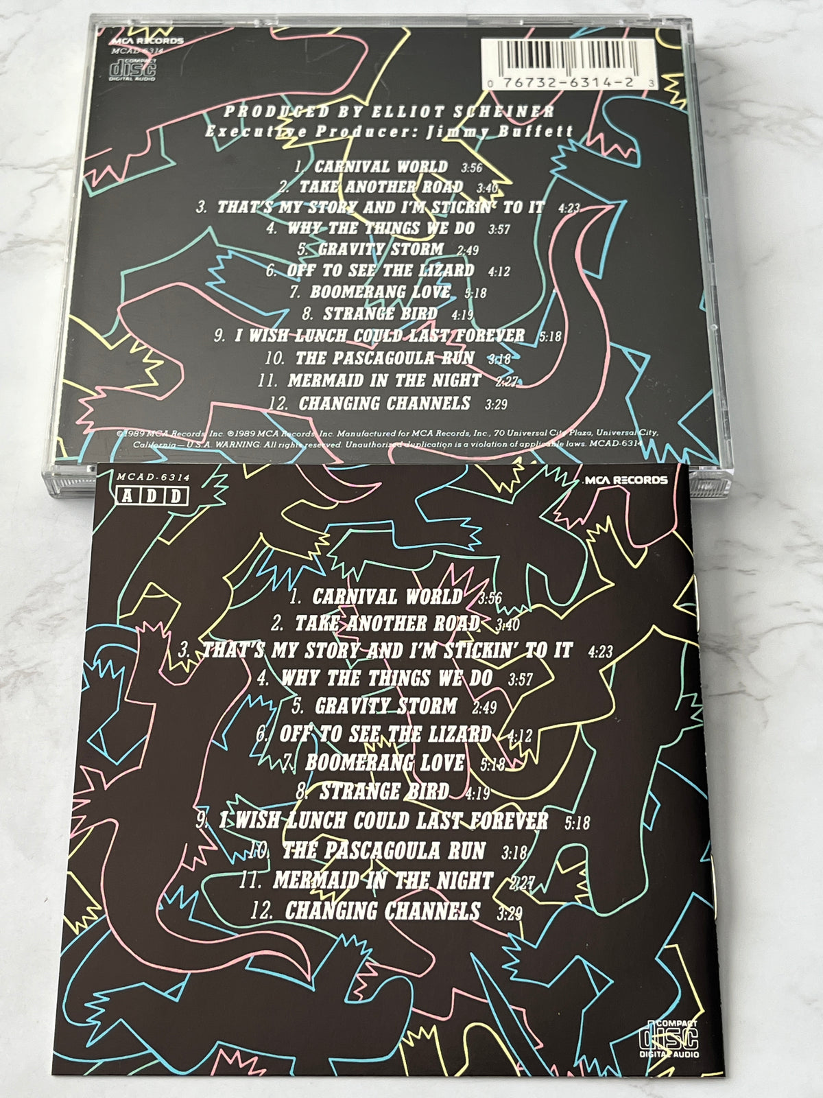 Jimmy Buffett – Off To See The Lizard (1989) [DADC PRESS]