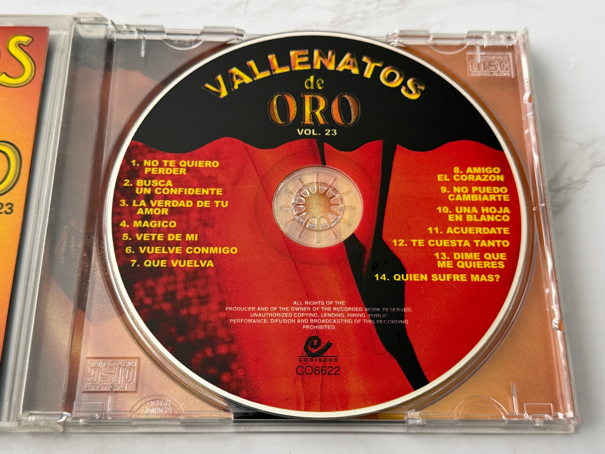 Vallenatos De Oro Vol. 23 (1998)