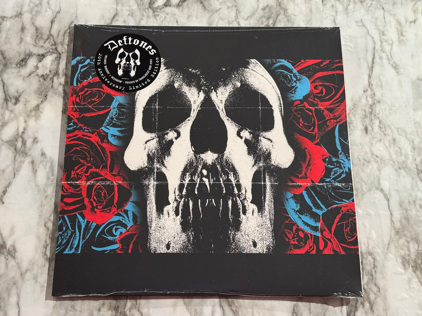 Deftones Deftones LP SEALED! 2023 Translucent Ruby Maverick w/Hype Sticker