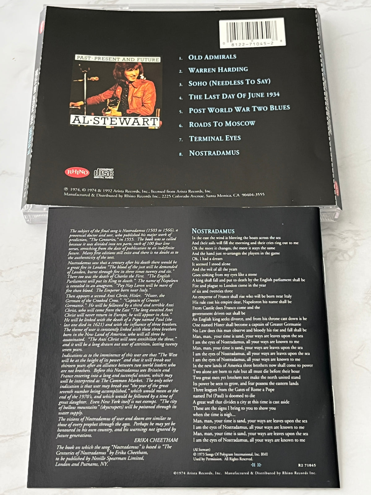 Al Stewart – Past, Present And Future (1992)