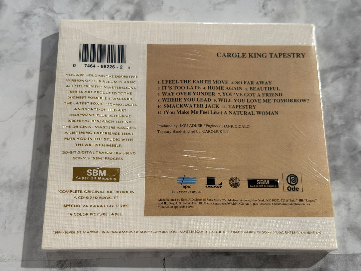 Carole King – Tapestry (MasterSound, 24KT Gold, Sealed) (1996)