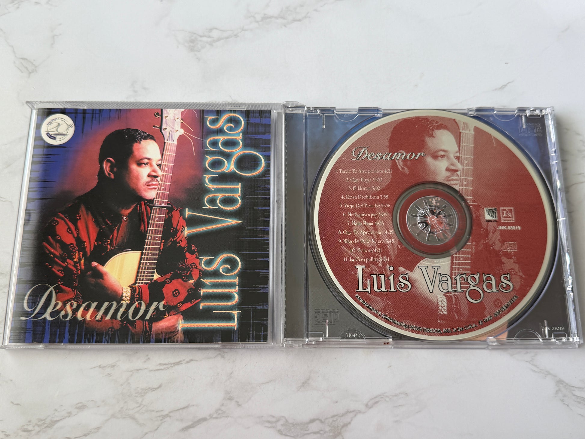 Luis Vargas – Desamor (1996)