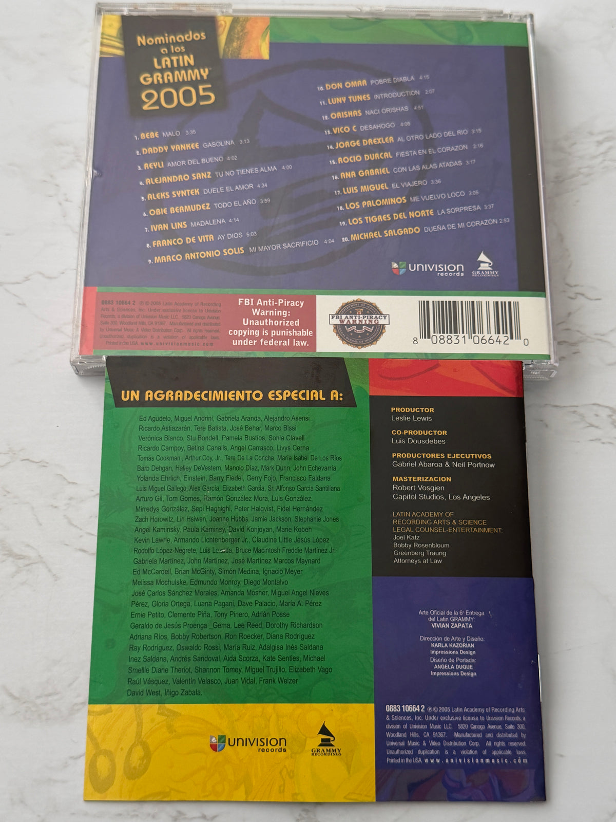 Nominados A Los Latin Grammy 2005 (2005)