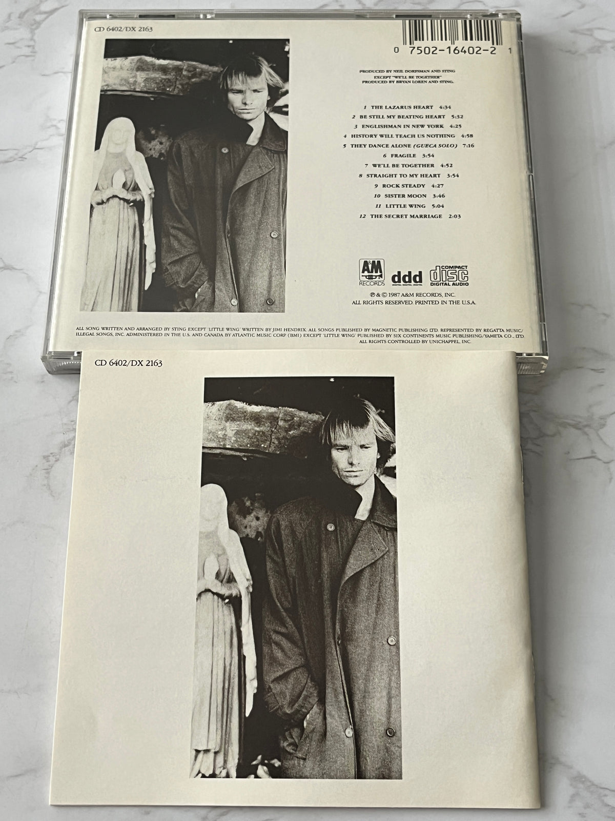 Sting – ...Nothing Like The Sun (1987) [DADC PRESS]