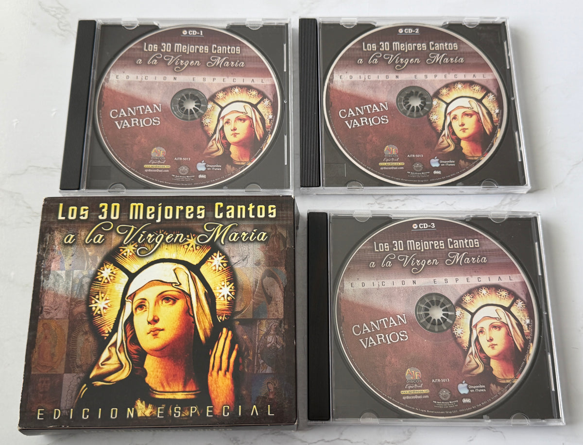 Los 30 Mejores Cantos A La Virgen Maria - Edicion Especial (3-CD Set) (2009)
