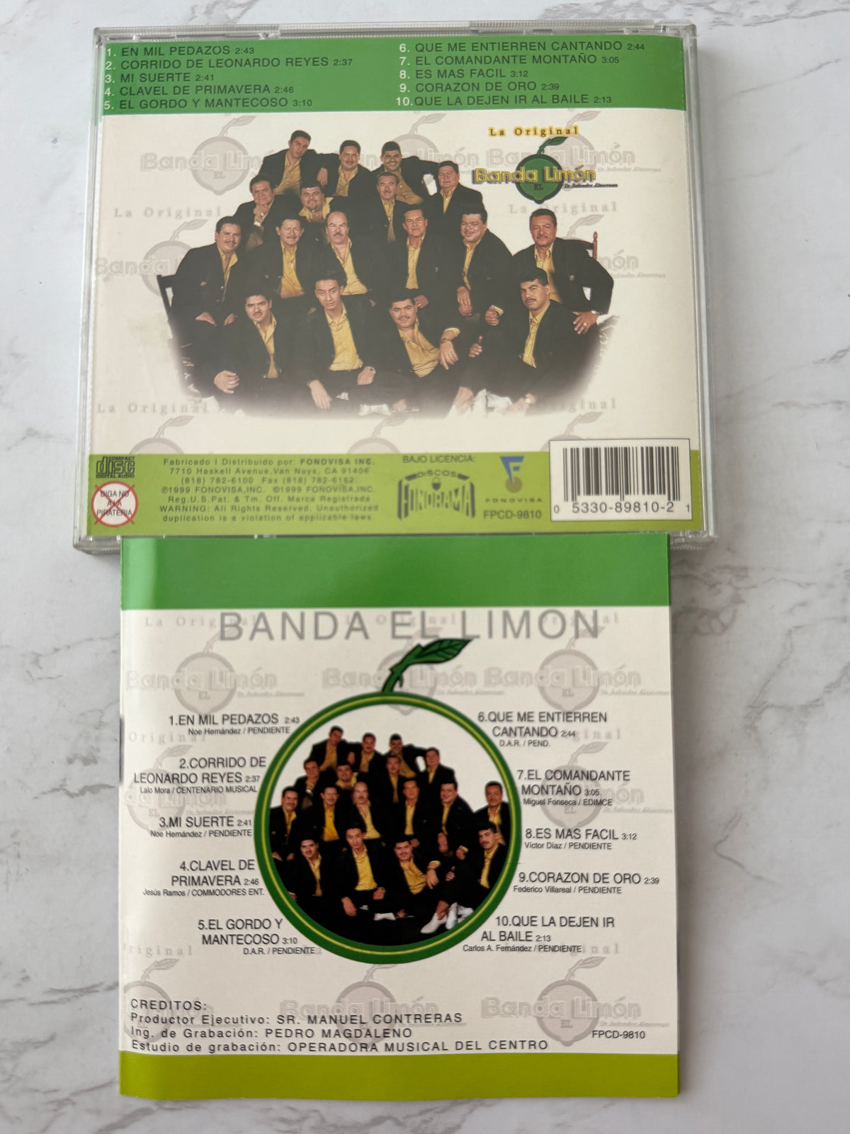 La Original Banda El Limón – En Mil Pedazos (1999)