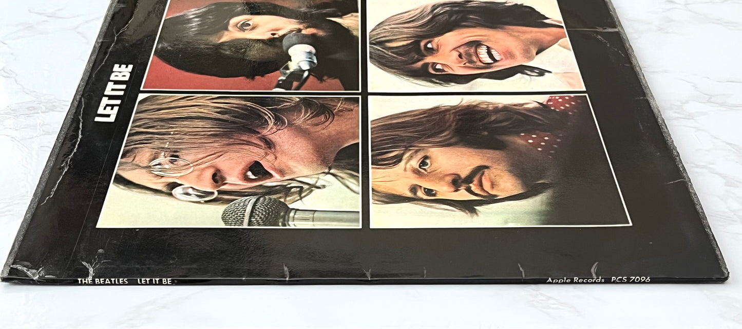 Beatles Let It Be LP ORIGINAL 1978 UK WHITE VINYL Apple PCS 7096 Matrix YEX-773