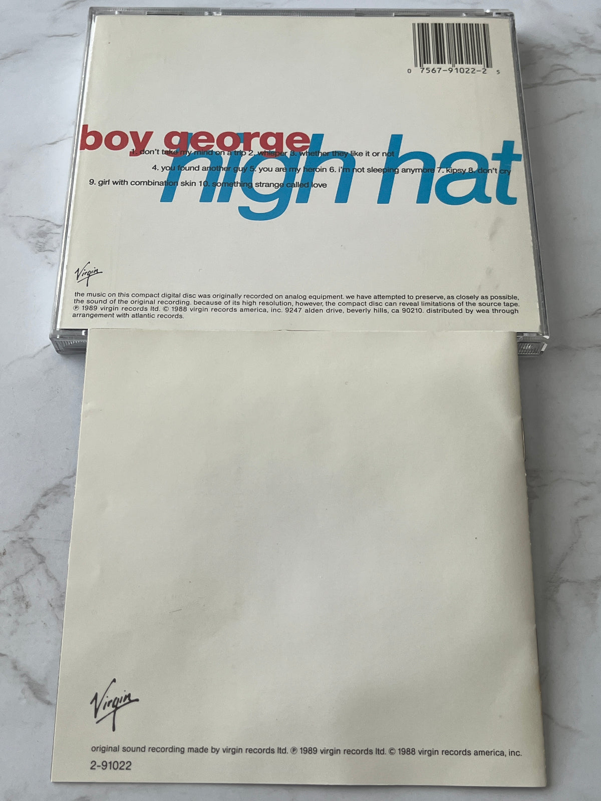 Boy George – High Hat (1989)
