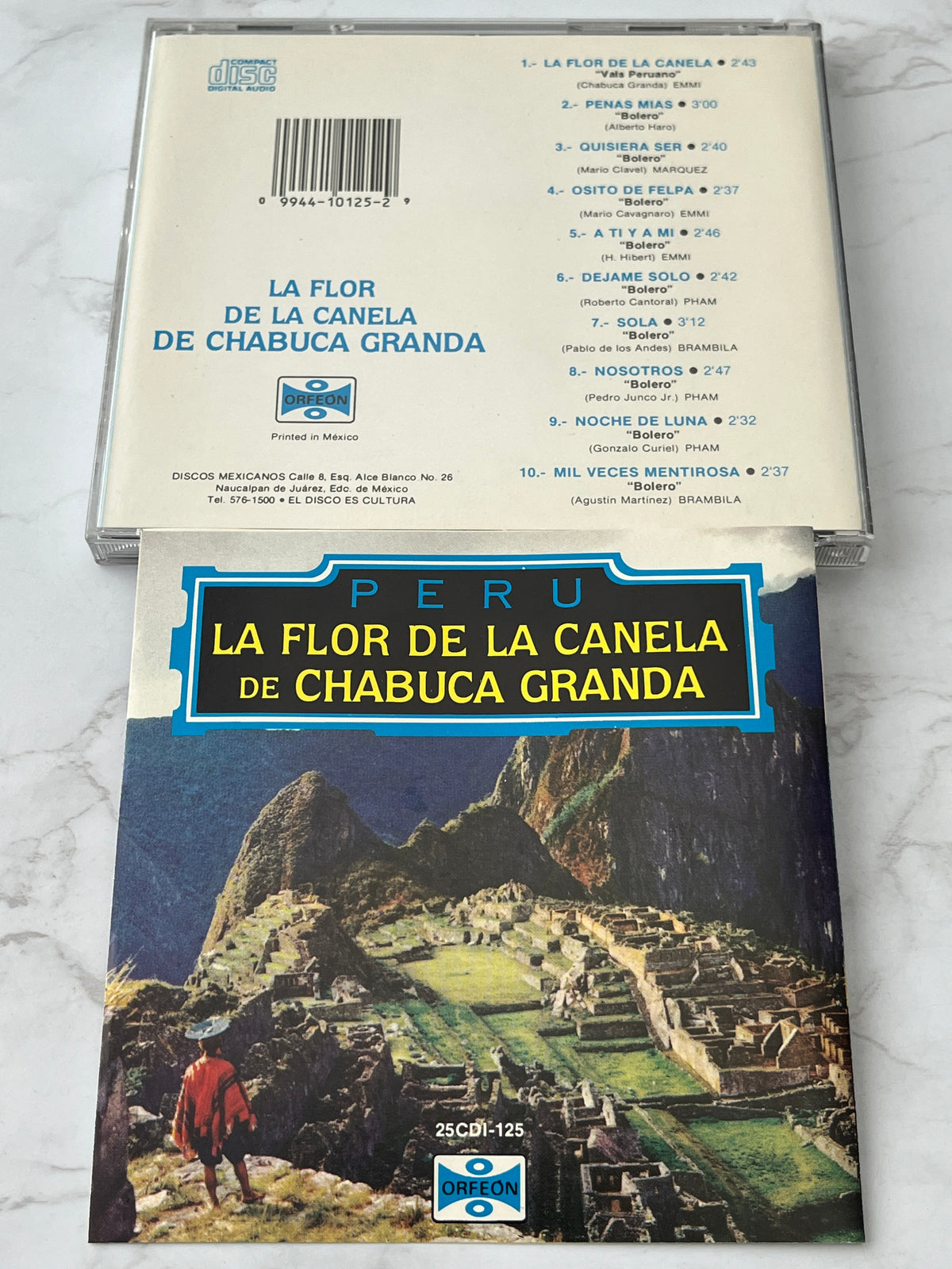 Various Artists / Chabuca Granda – Perú: La Flor de la Canela de Chabuca Granda / Fetiche