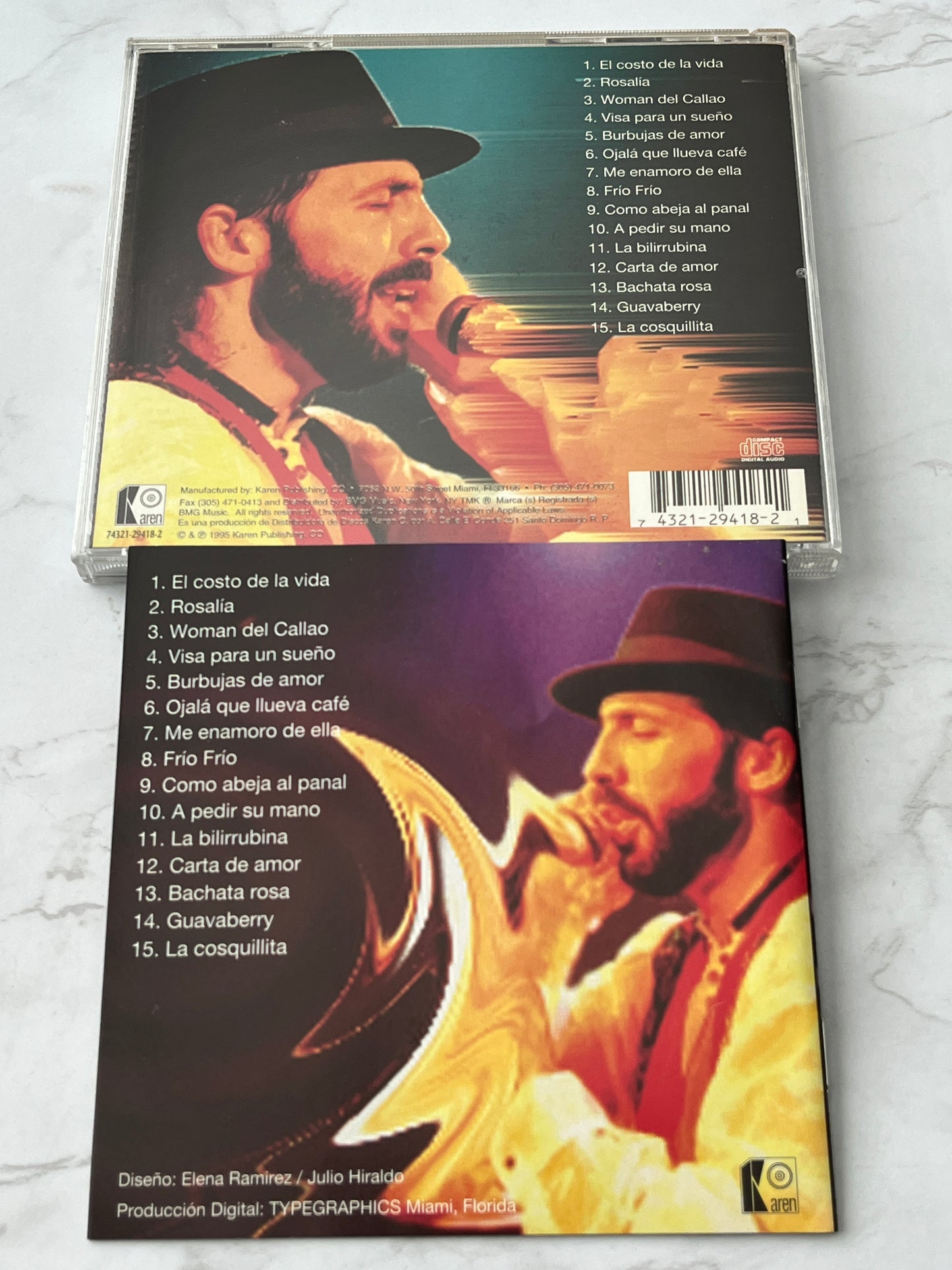 Juan Luis Guerra – Grandes Éxitos 1-10 (1995)