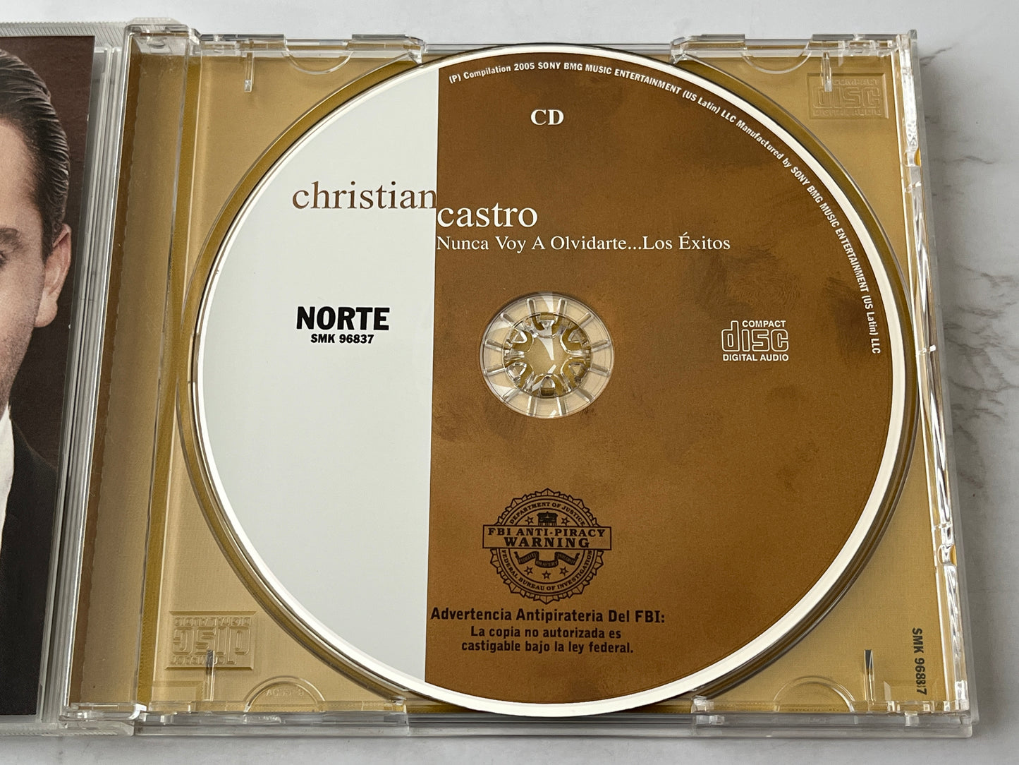 Christian Castro – Nunca Voy a Olvidarte... Los Éxitos (2005)