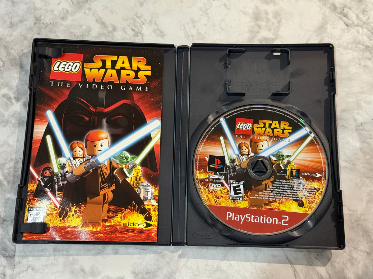 LEGO Star Wars The Video Game PS2 Greatest Hits CIB Complete w/Manual Eidos