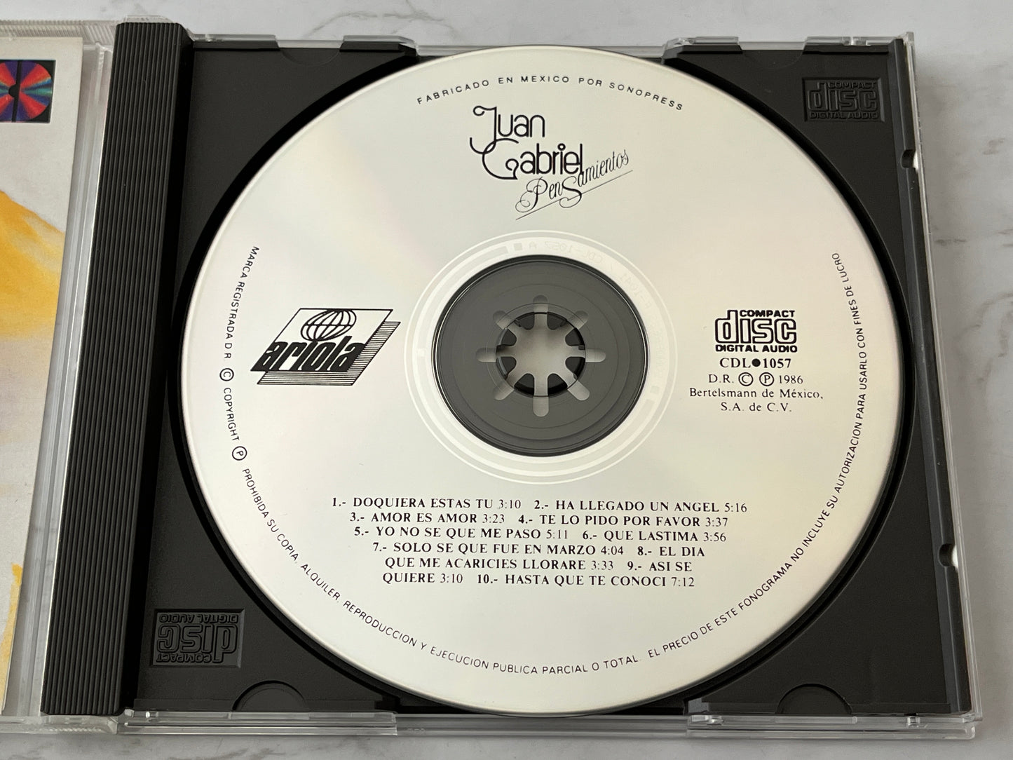 Juan Gabriel – Pensamientos