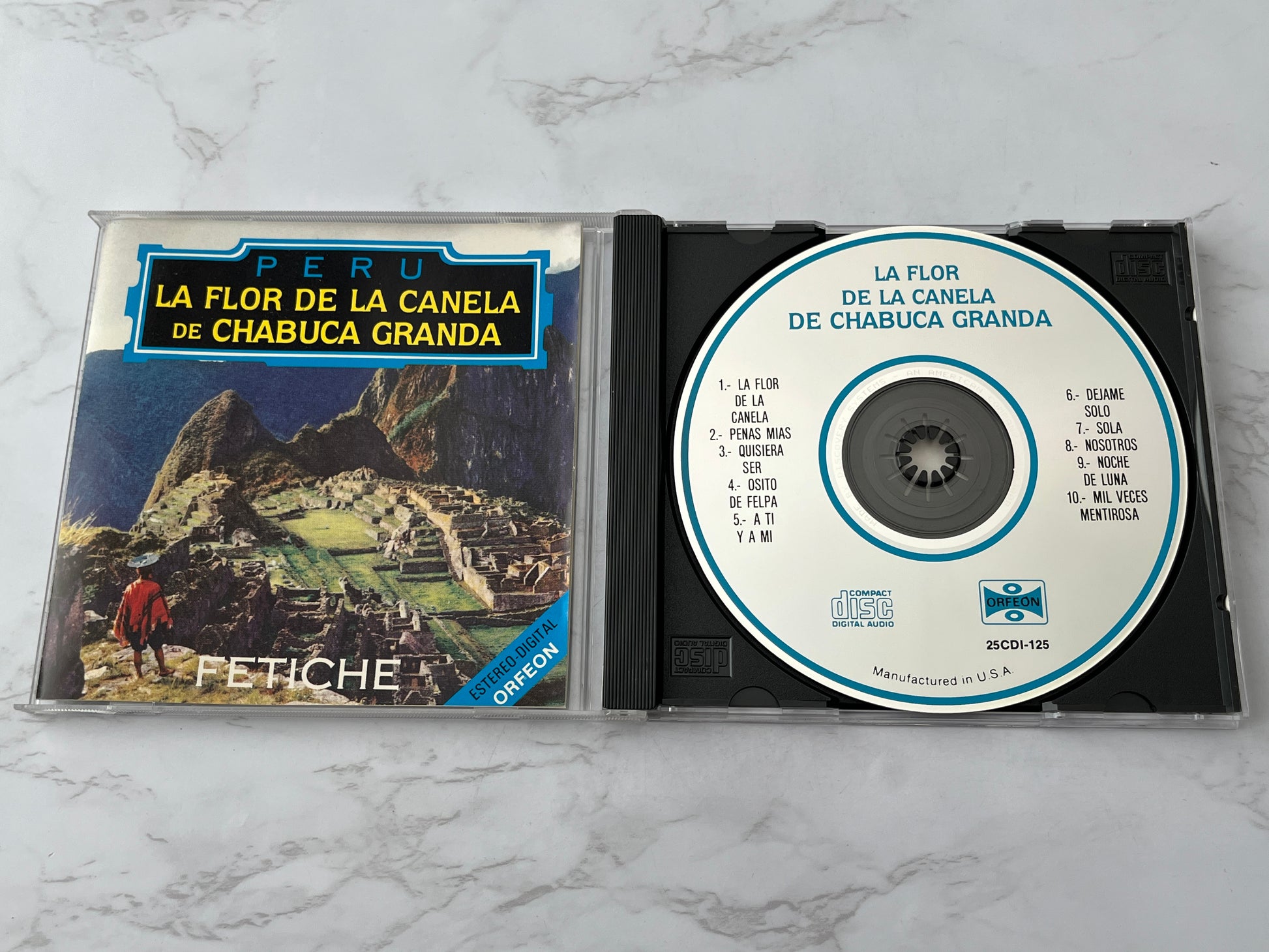 Various Artists / Chabuca Granda – Perú: La Flor de la Canela de Chabuca Granda / Fetiche