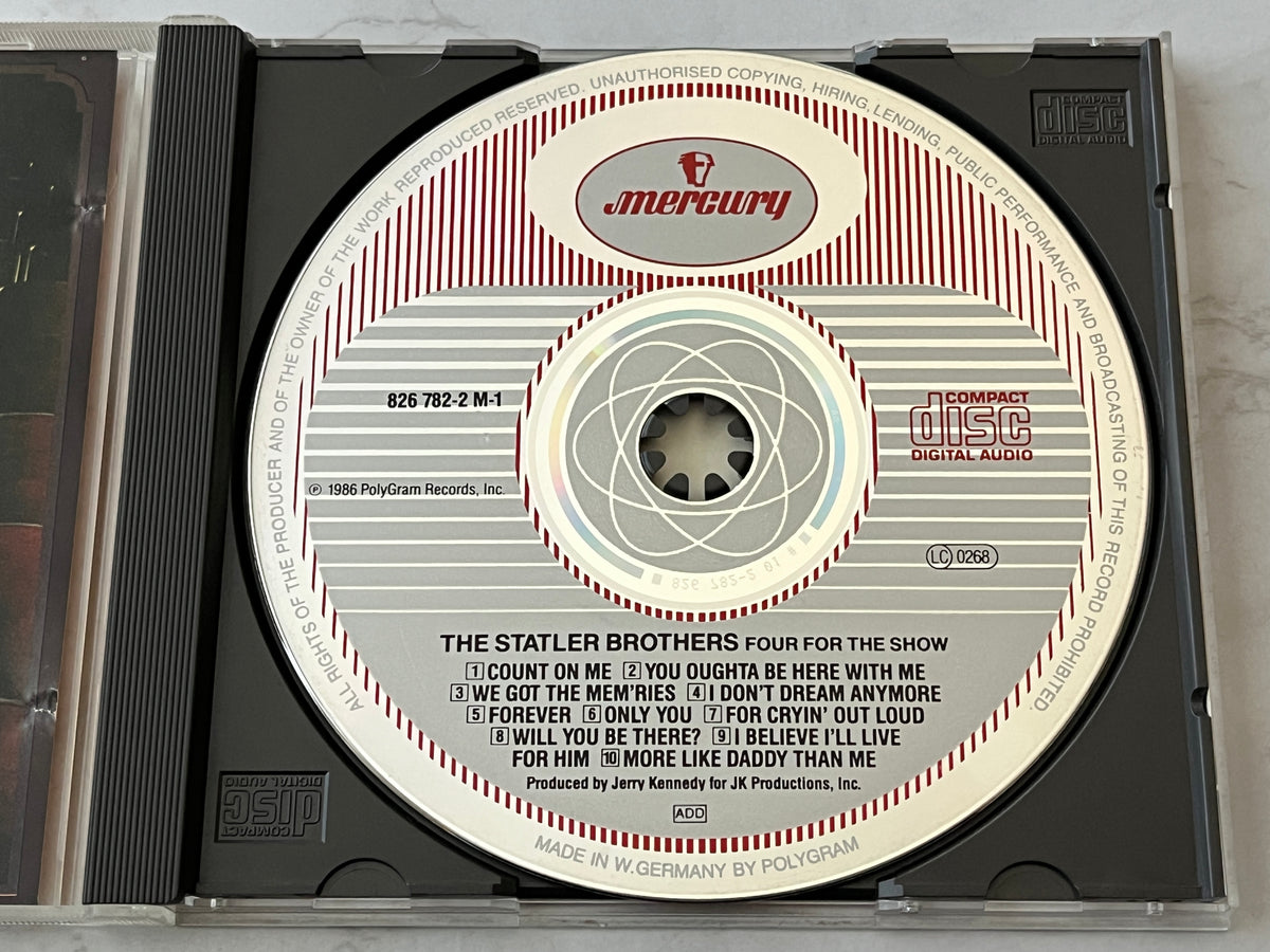 The Statler Brothers – Four For The Show (1986) [W GERMANY TARGET ERA]