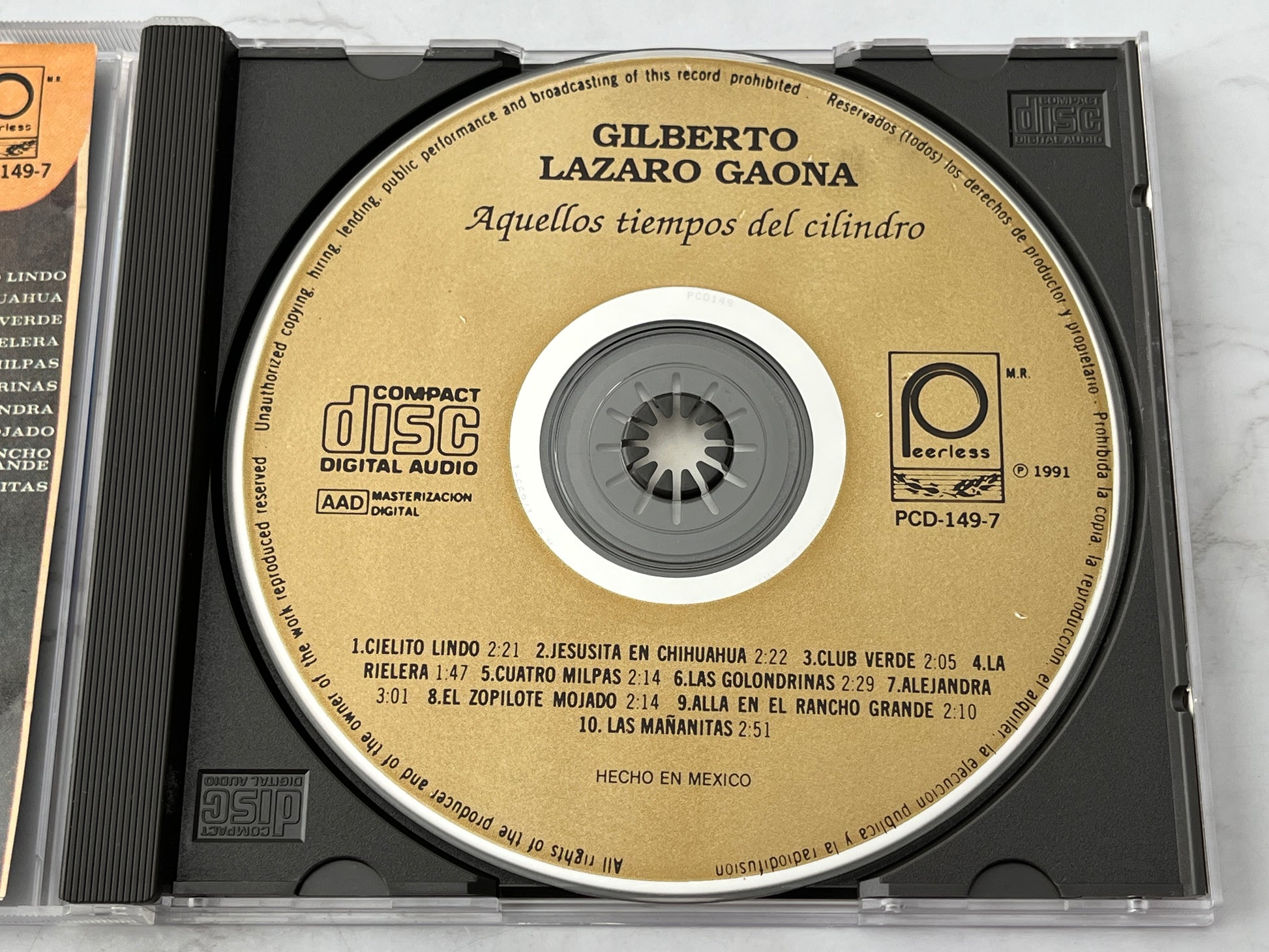 Gilberto Lázaro Gaona – Aquellos Tiempos del Cilindro