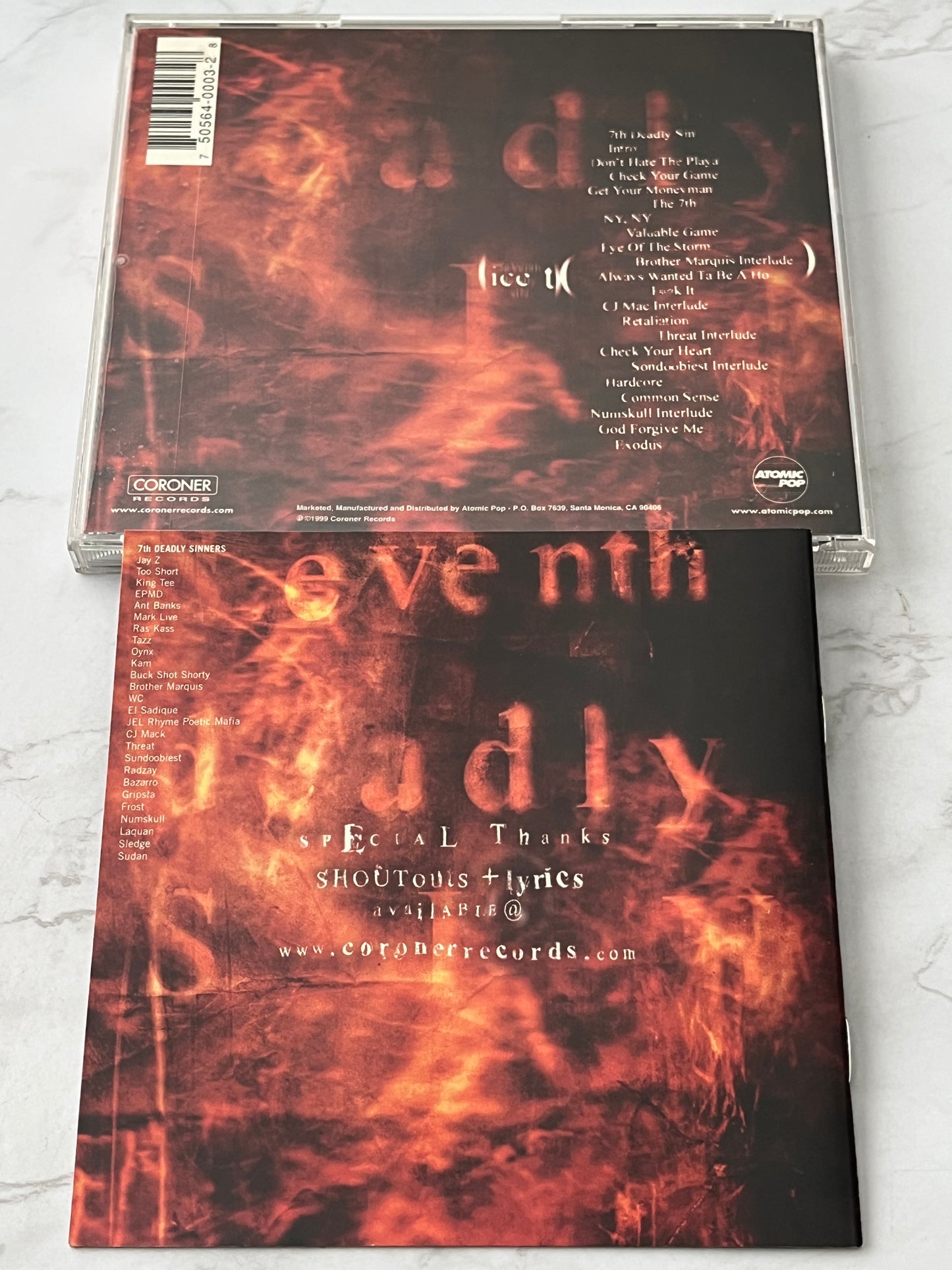 Ice-T – The Seventh Deadly Sin (1999)