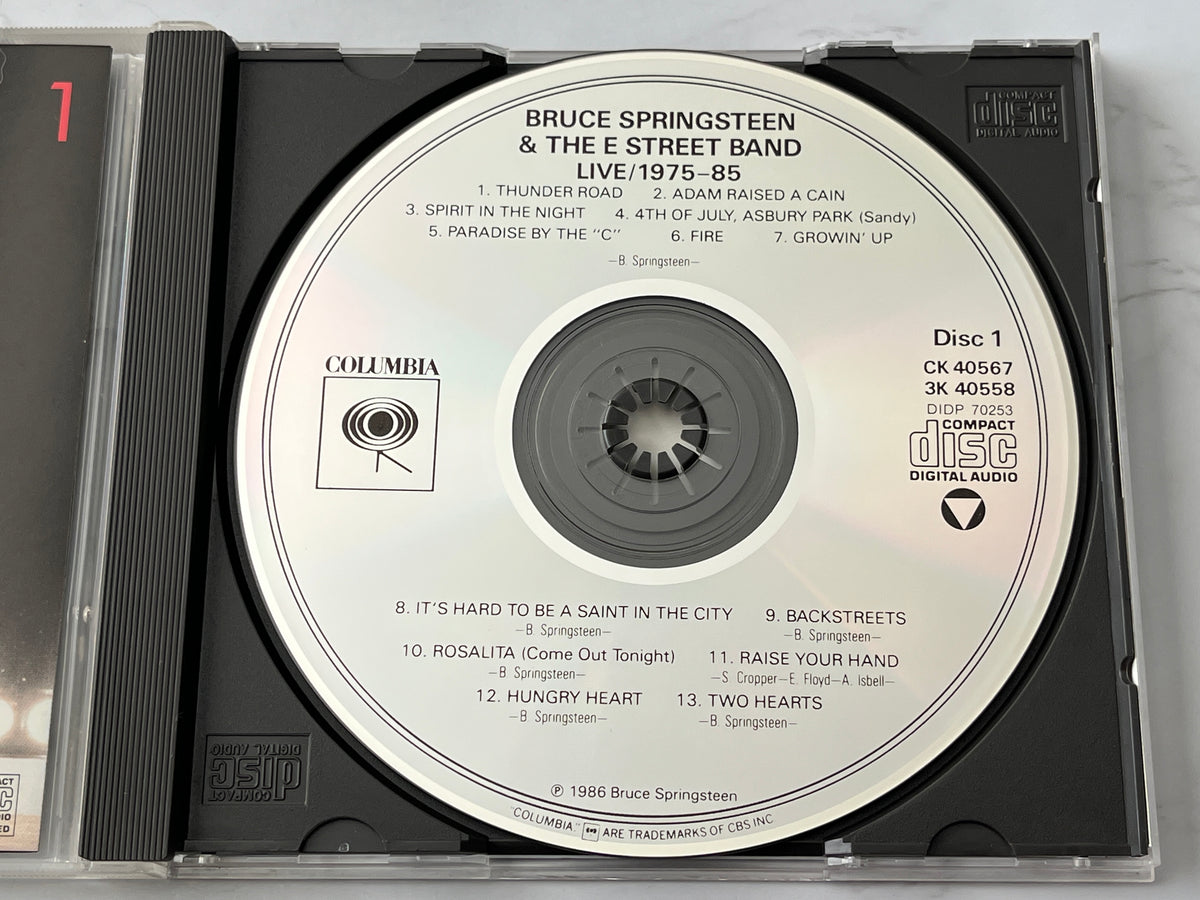 Bruce Springsteen & The E Street Band – Live/1975-85 (3-CD Set) (1986) [DADC PRESS]
