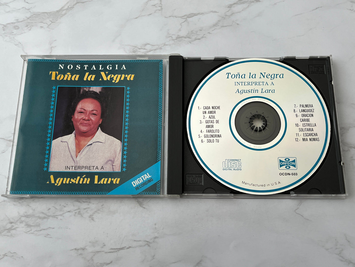 Toña la Negra – Nostalgia: Interpreta a Agustín Lara
