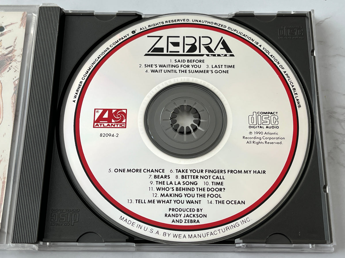 Zebra – Live (1990)