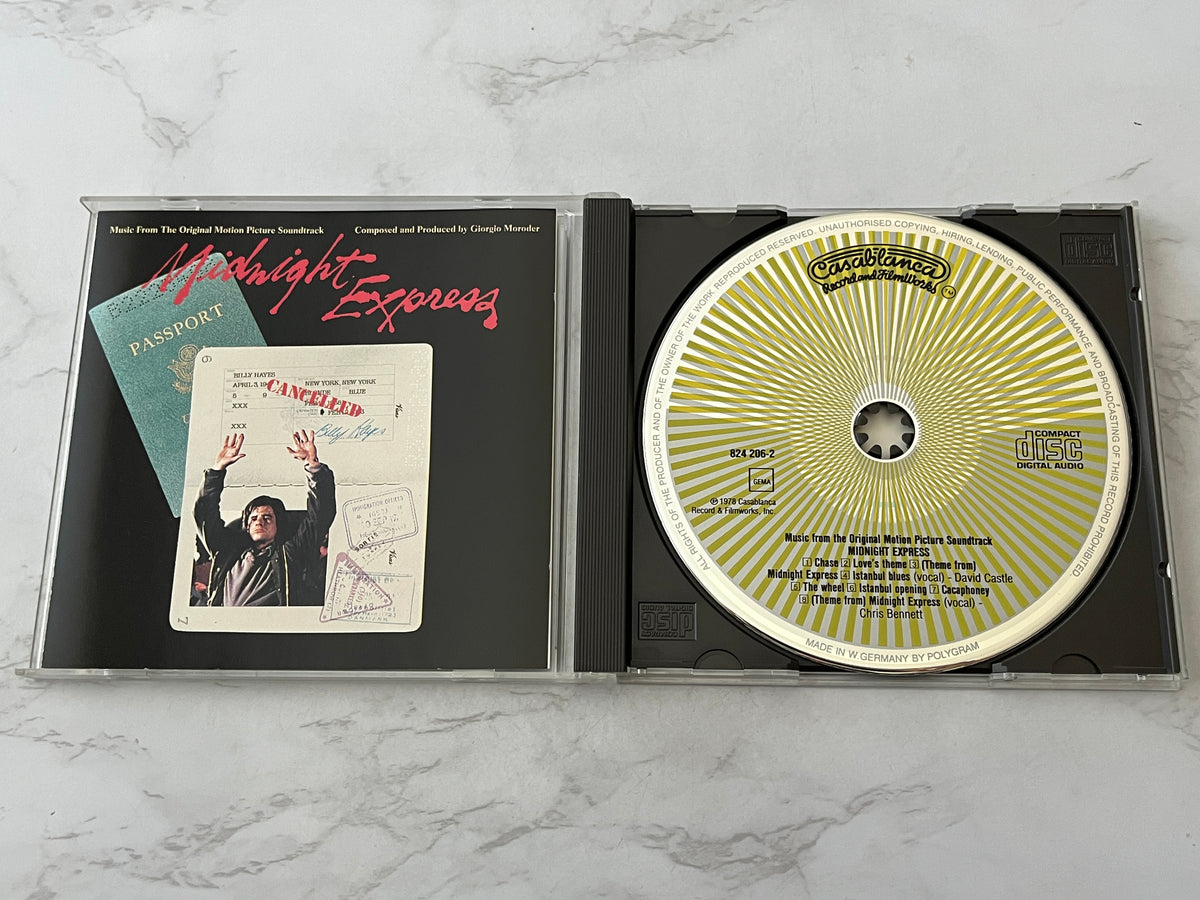 Giorgio Moroder – Midnight Express (Music From The Original Motion Picture Soundtrack) (1978) [W GERMANY TARGET ERA]