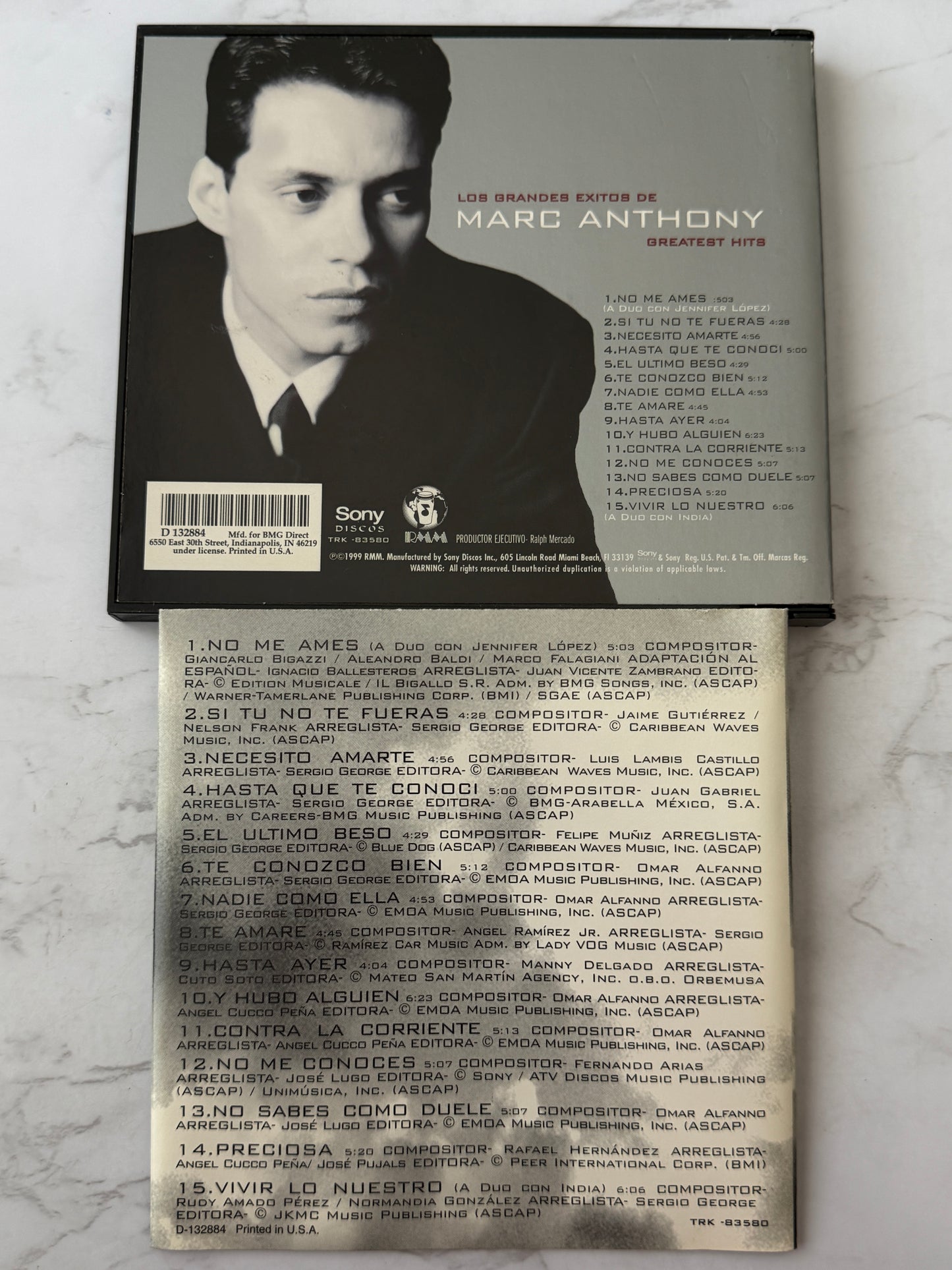 Marc Anthony – Desde Un Principio — From The Beginning (1999)