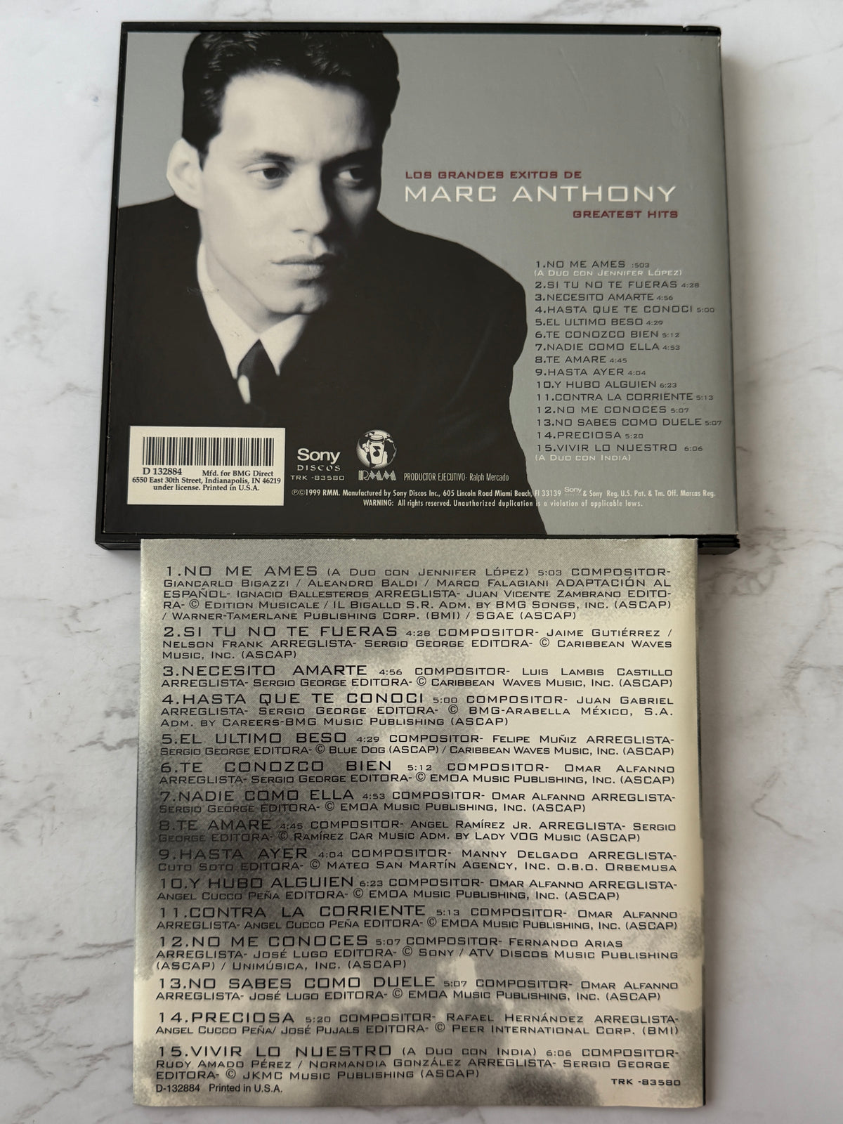 Marc Anthony – Desde Un Principio — From The Beginning (1999)