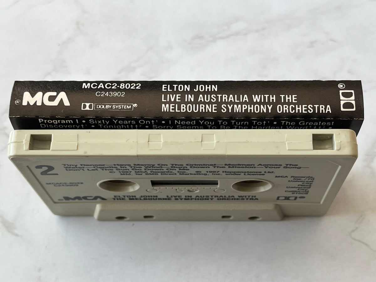 Elton John – Live In Australia With The Melbourne Symphony Orchestra (1987)
