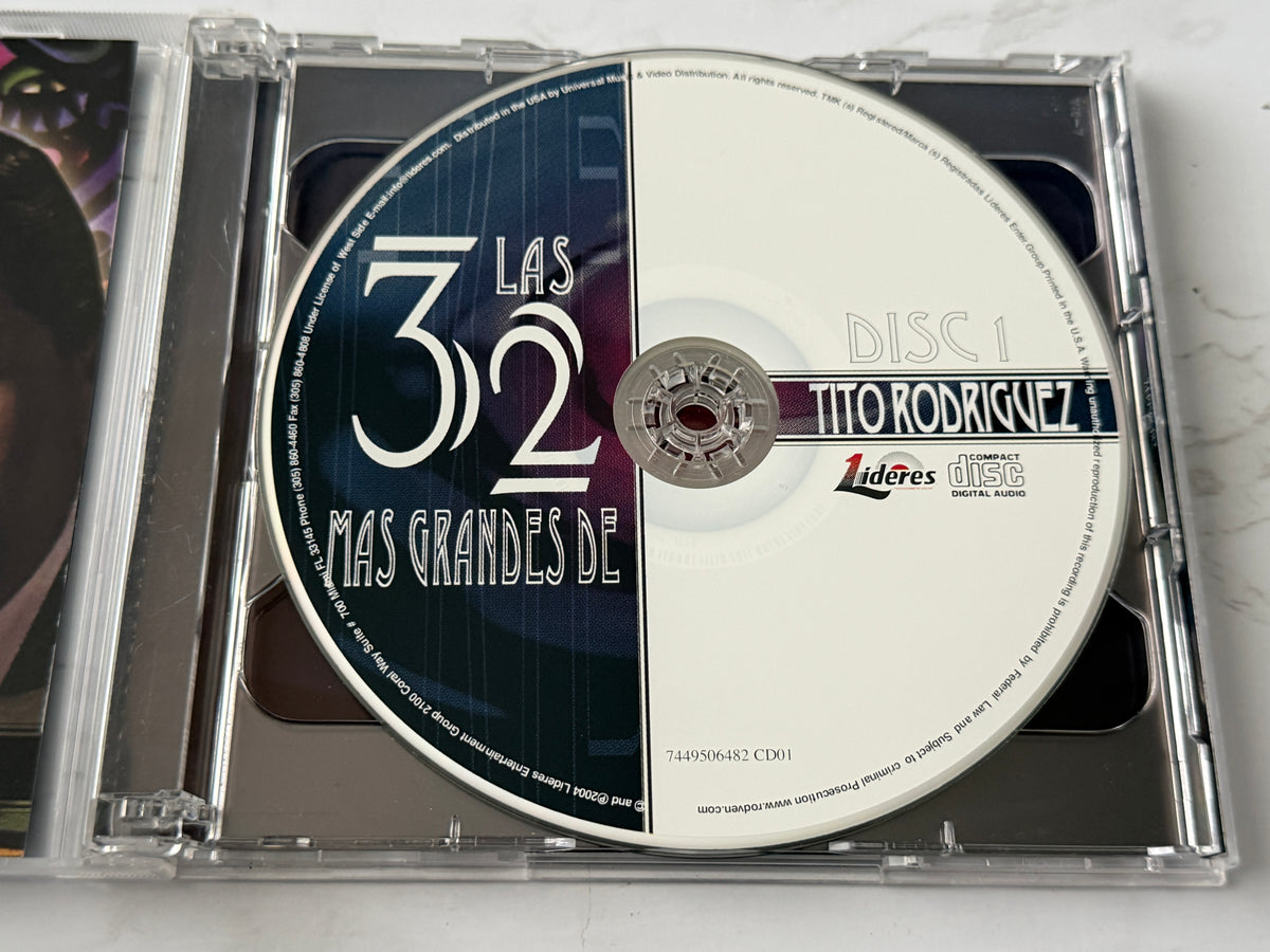 Tito Rodriguez – Las 32 Mas Grandes De Tito Rodriguez (2-CD Set) (2004)