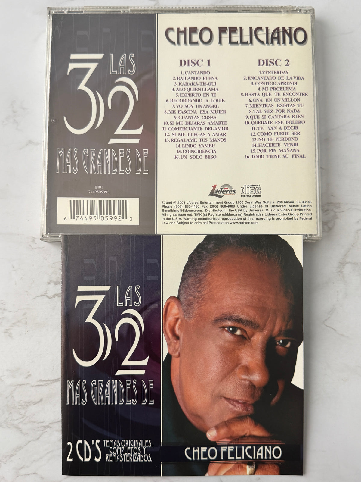 Cheo Feliciano – Las 32 Más Grandes De Cheo Feliciano (2 (2004)