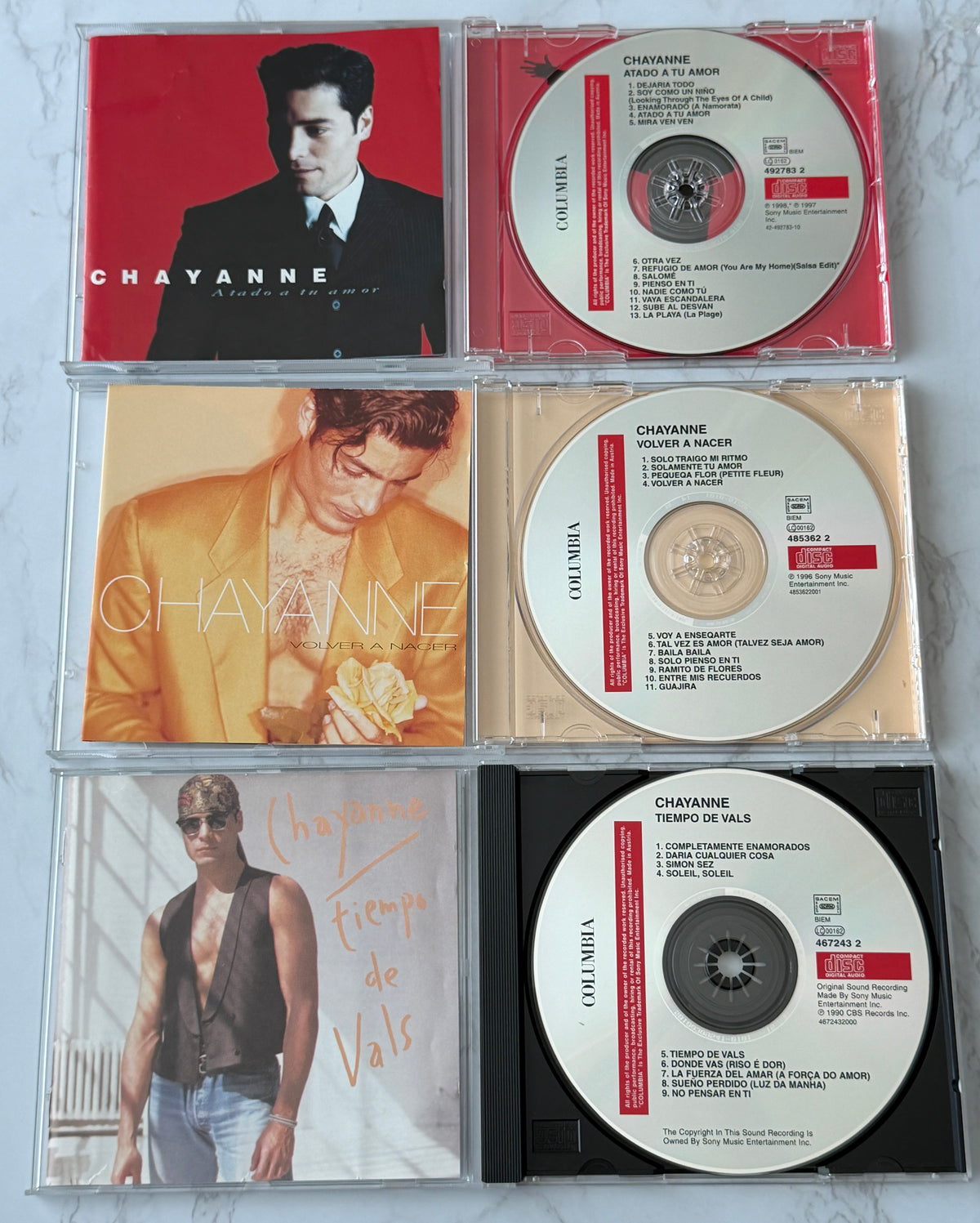 Chayanne – Sus Canciones (3 (Box Set) (2000)
