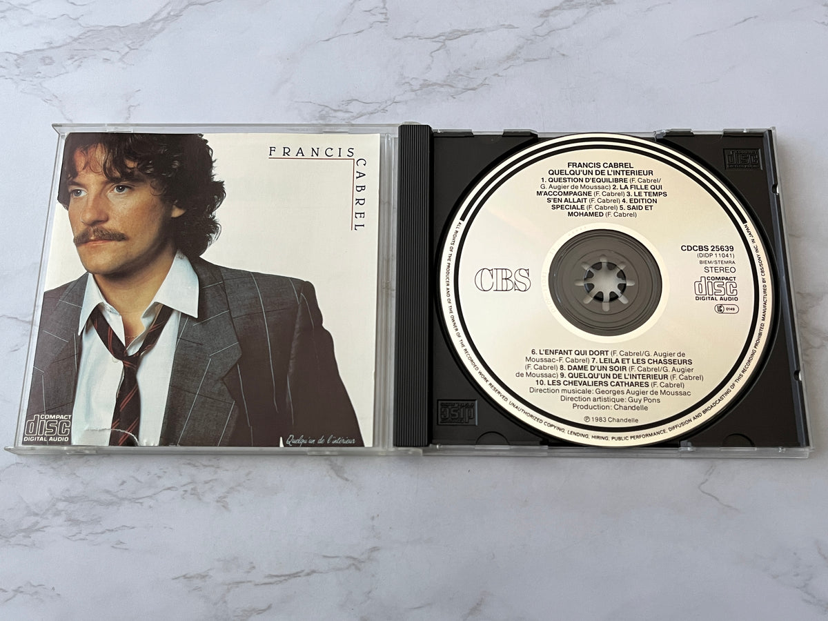 Francis Cabrel – Quelqu'un De L'Interieur (1983) [JAPAN TARGET ERA]