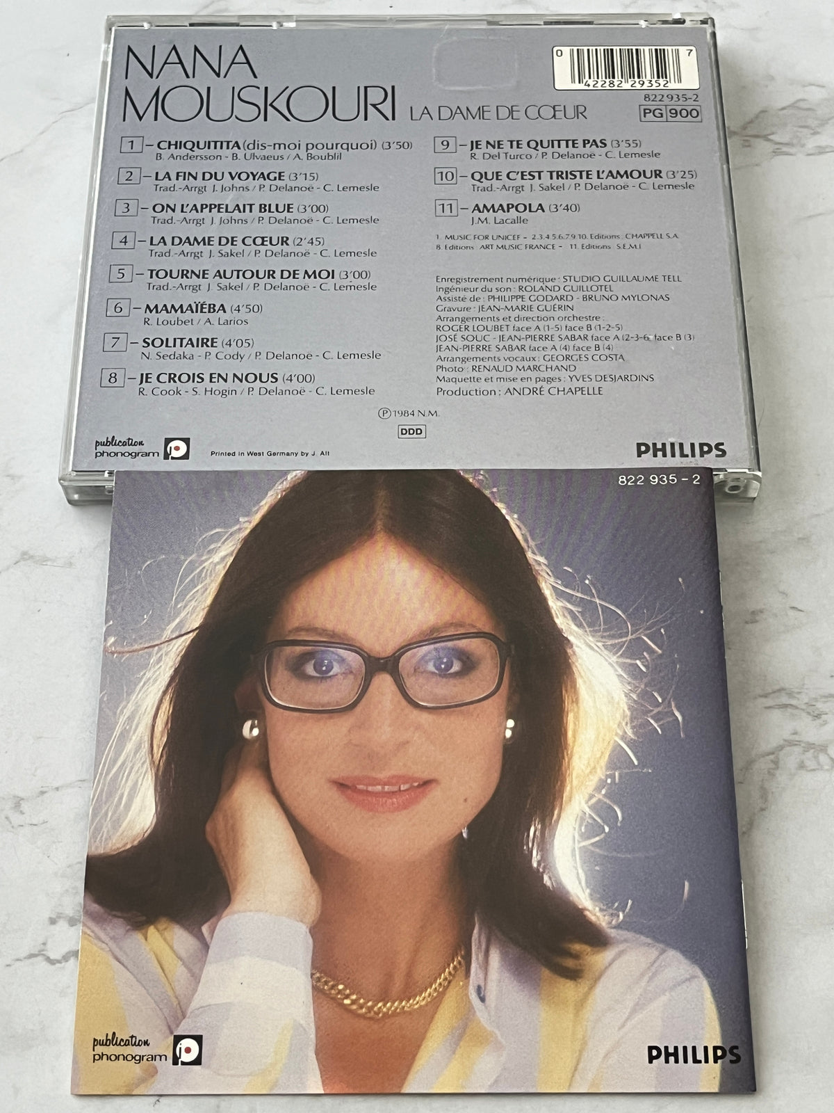 Nana Mouskouri – La Dame De Coeur (1984) [W GERMANY TARGET ERA]