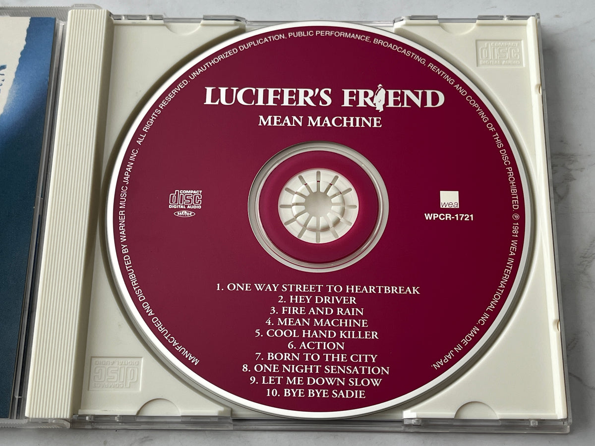 Lucifer's Friend – Mean Machine (1981) [JAPAN TARGET ERA]