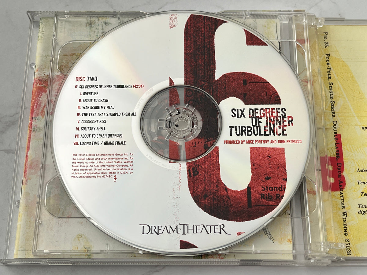 Dream Theater – Six Degrees Of Inner Turbulence (2-CD Set) (2002)