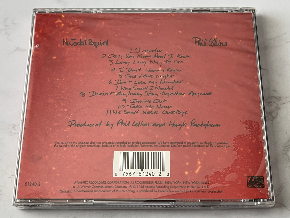 Phil Collins – No Jacket Required (1985)