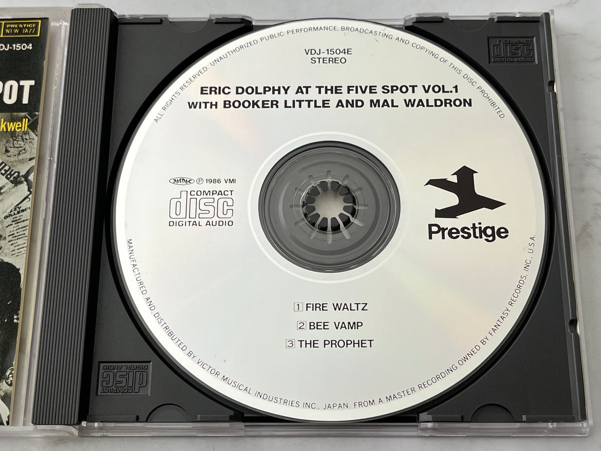 Eric Dolphy – At The Five Spot Vol. 1 (1986) [JAPAN TARGET ERA]