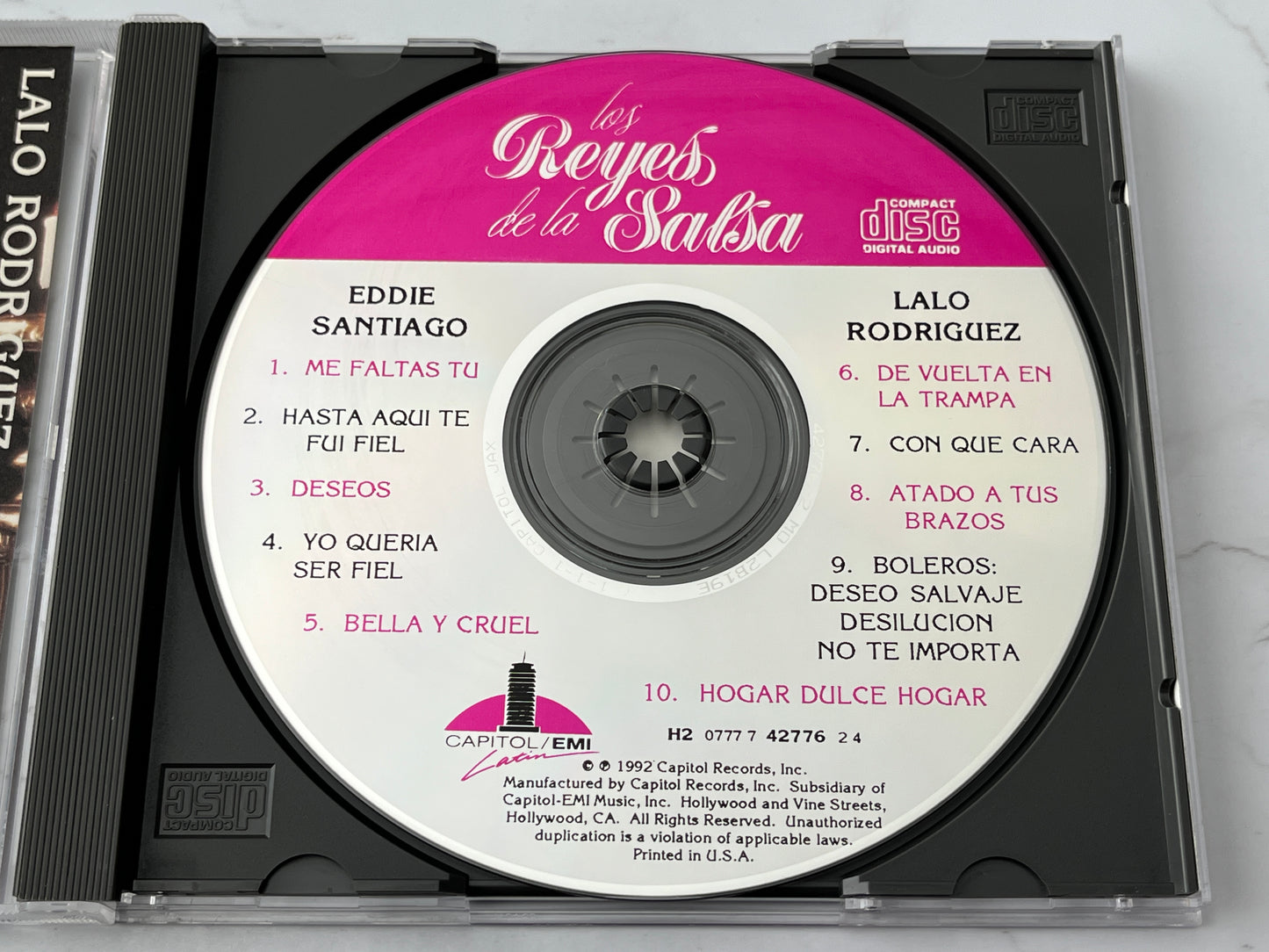 Eddie Santiago / Lalo Rodríguez – Los Reyes de la Salsa (1992)
