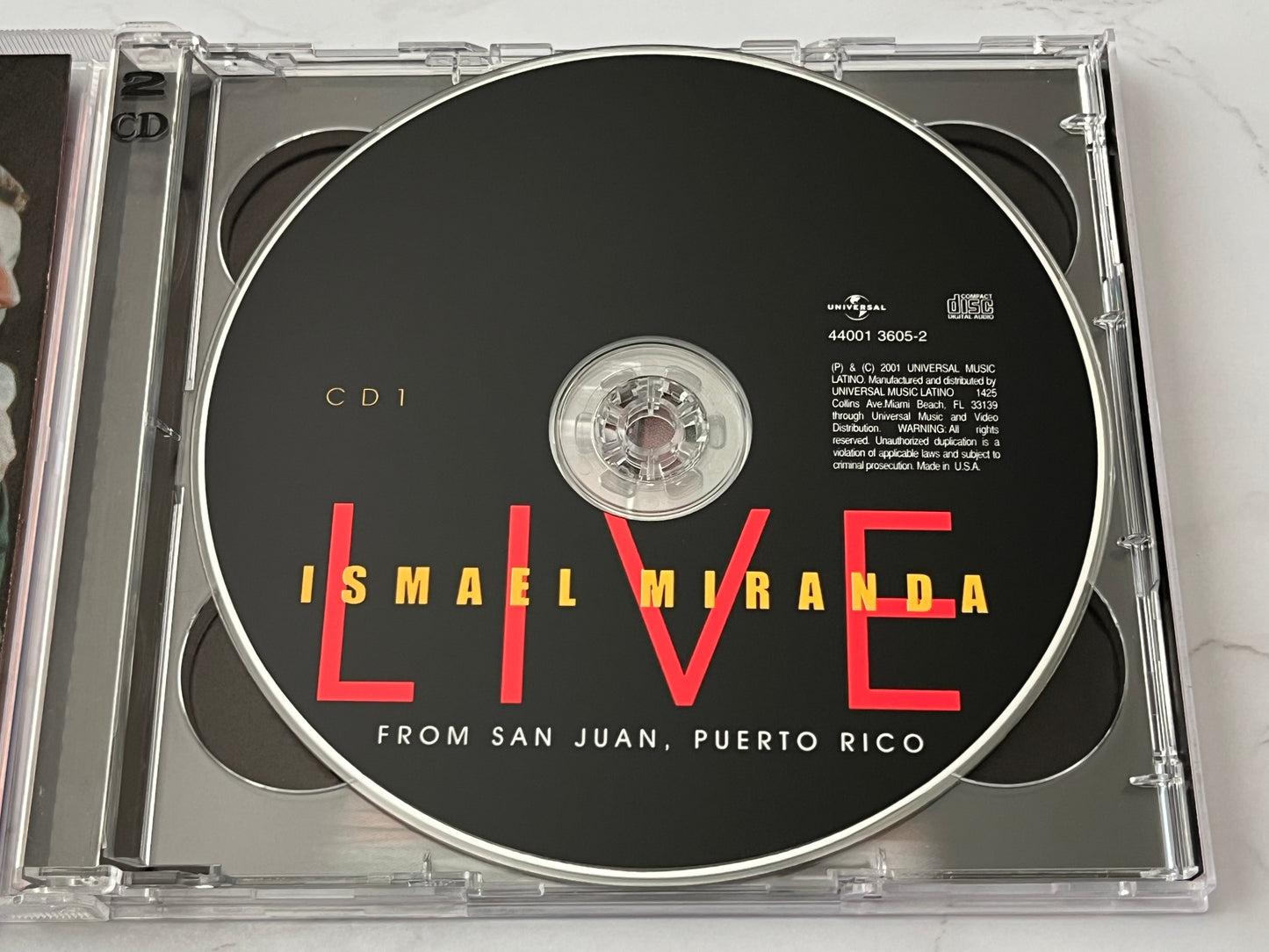 Ismael Miranda – Live From San Juan, Puerto Rico (2-CD Set) (2001)