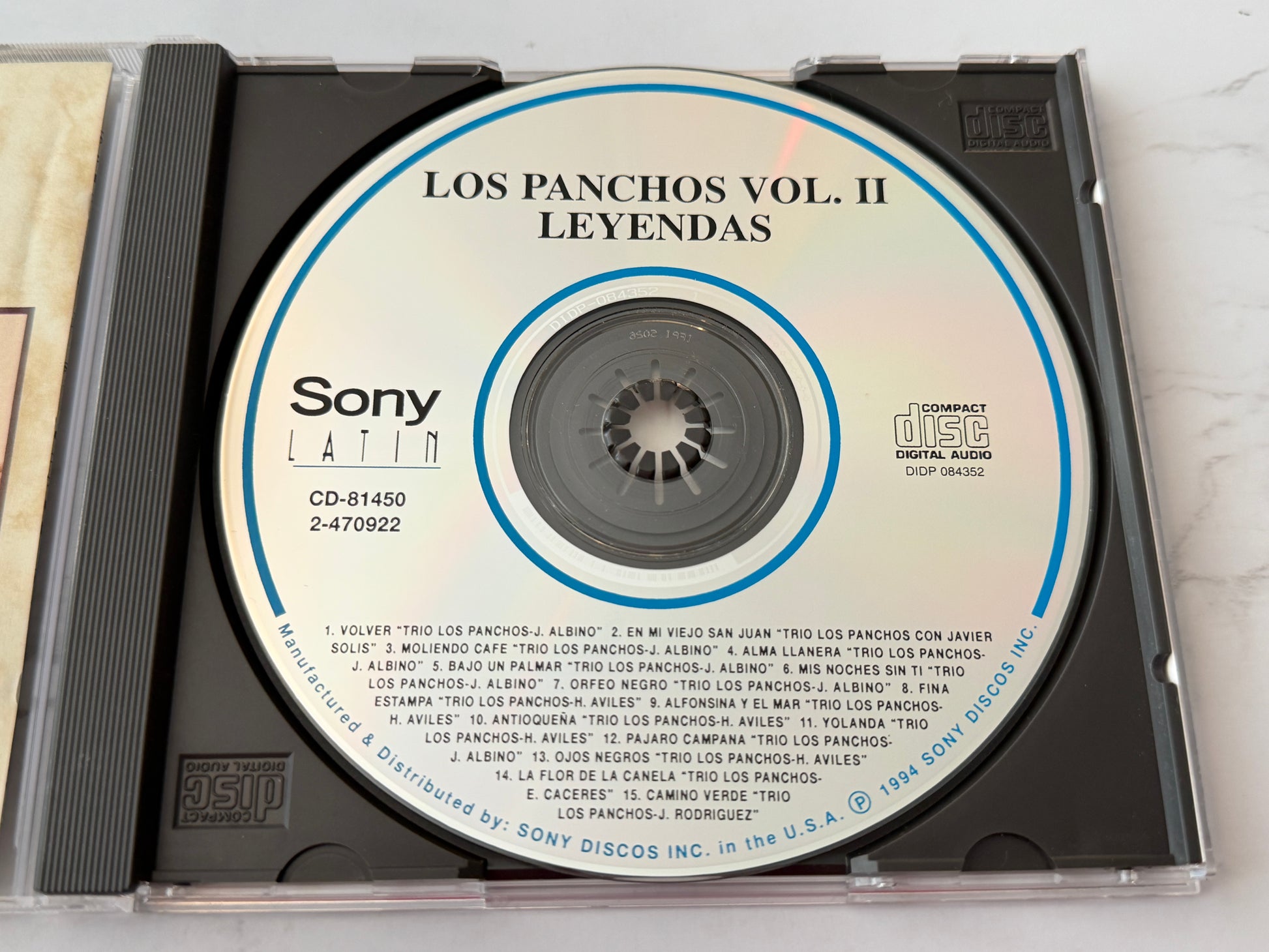 Los Panchos – Leyendas Vol. II (1994)