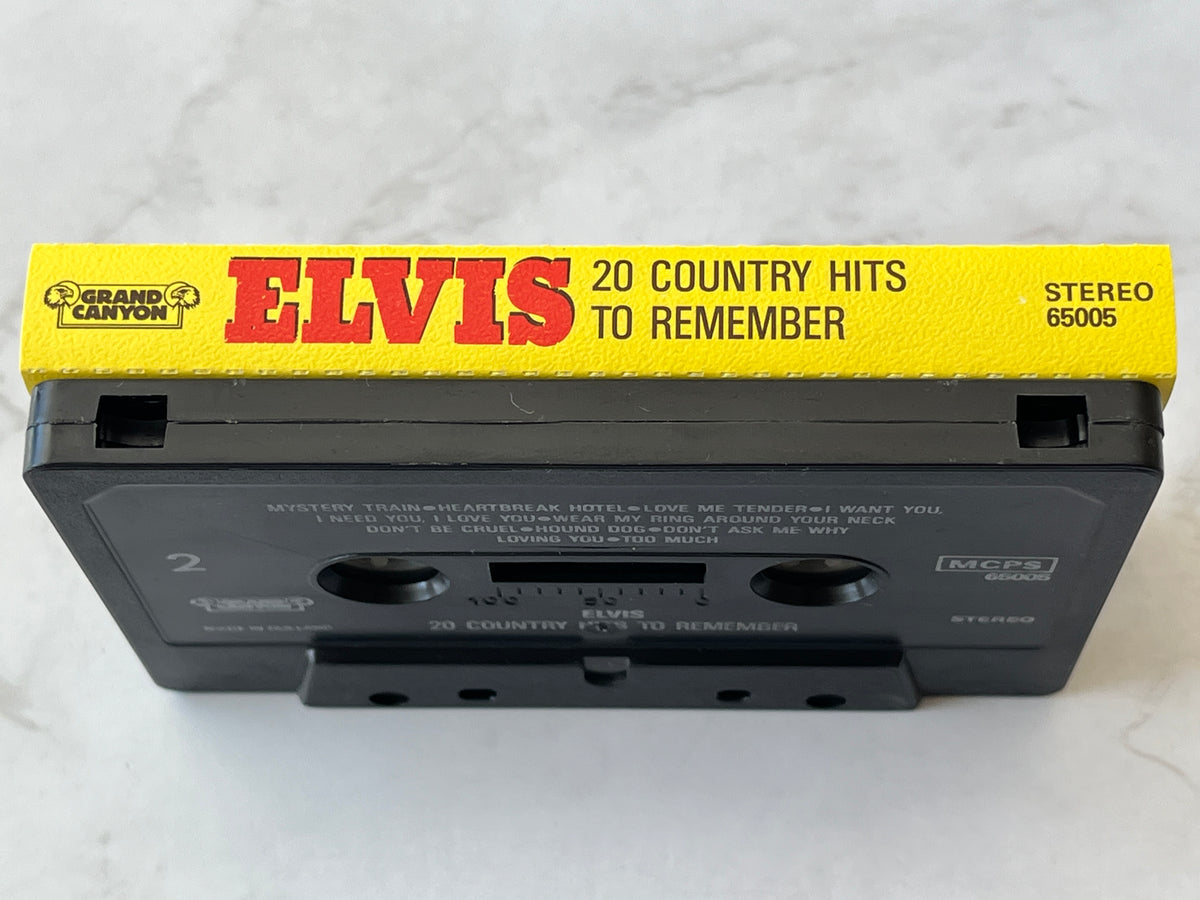 Elvis Presley – 20 Country Hits To Remember