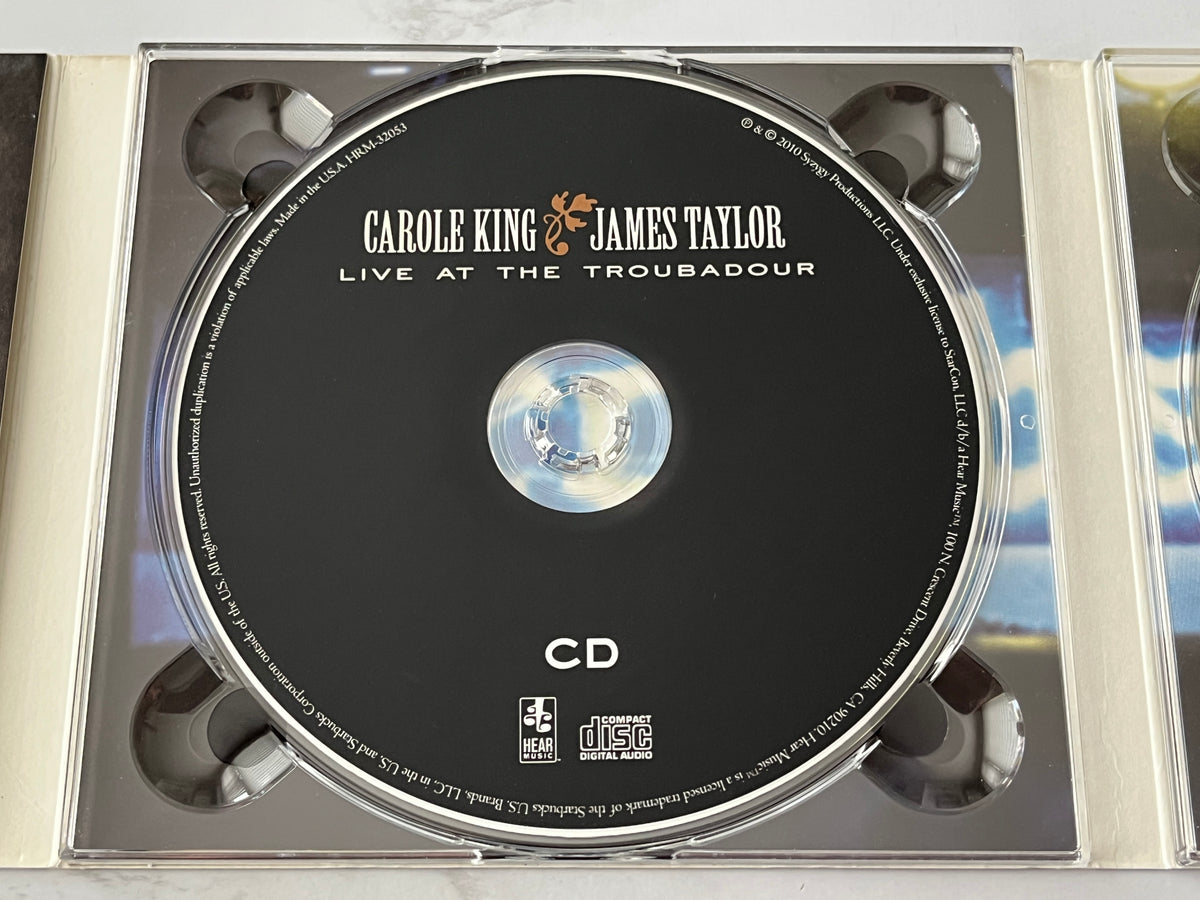 Carole King & James Taylor – Live At The Troubadour (CD + DVD) (2010)