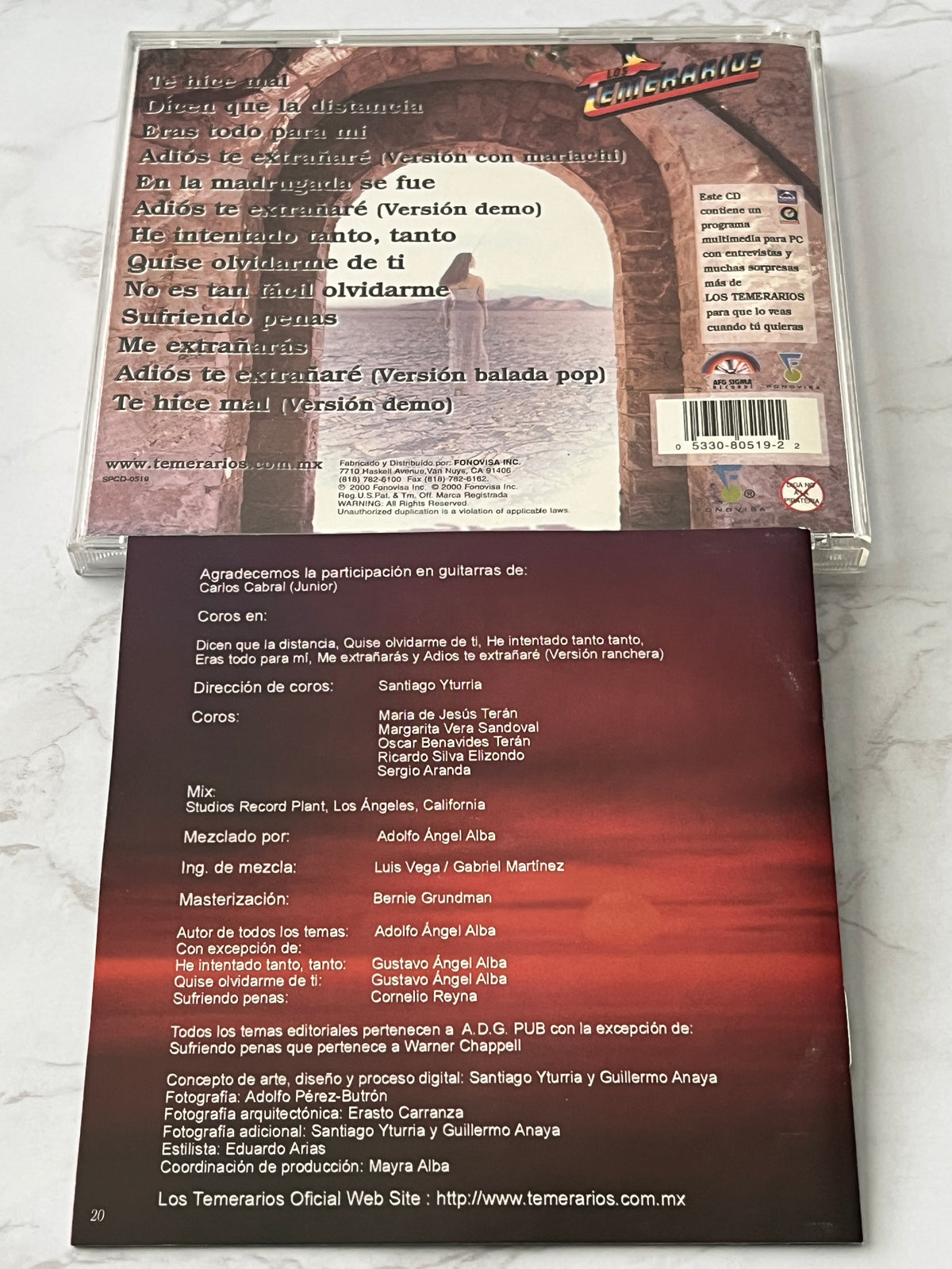 Los Temerarios – En la Madrugada Se Fue (2000)