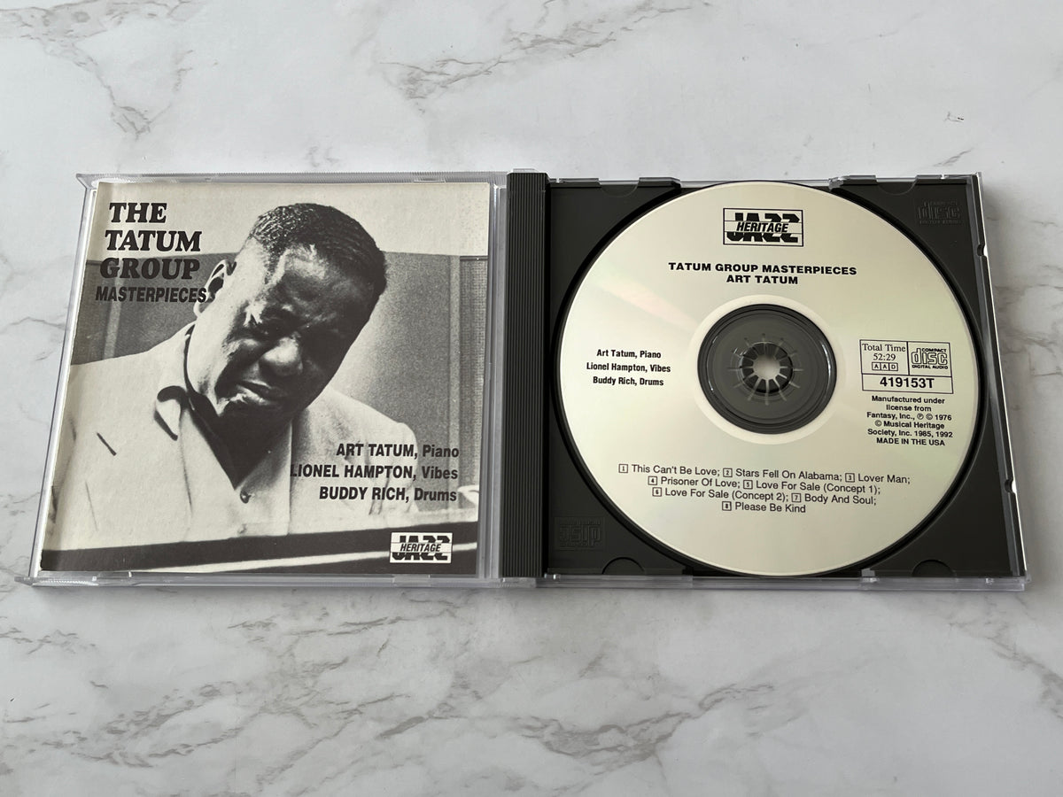 Art Tatum – The Tatum Group Masterpieces (1992)