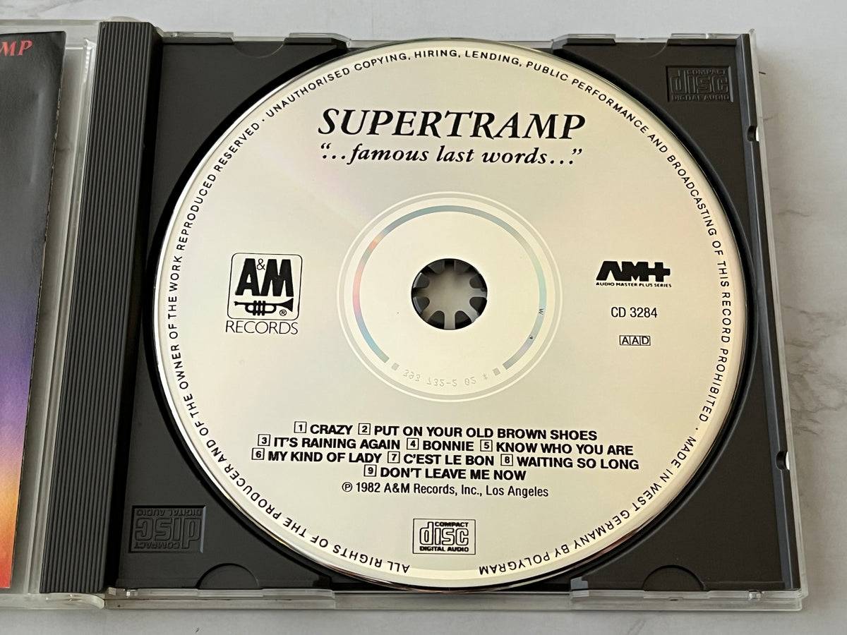 Supertramp – ...Famous Last Words... (1982) [W GERMANY TARGET ERA]