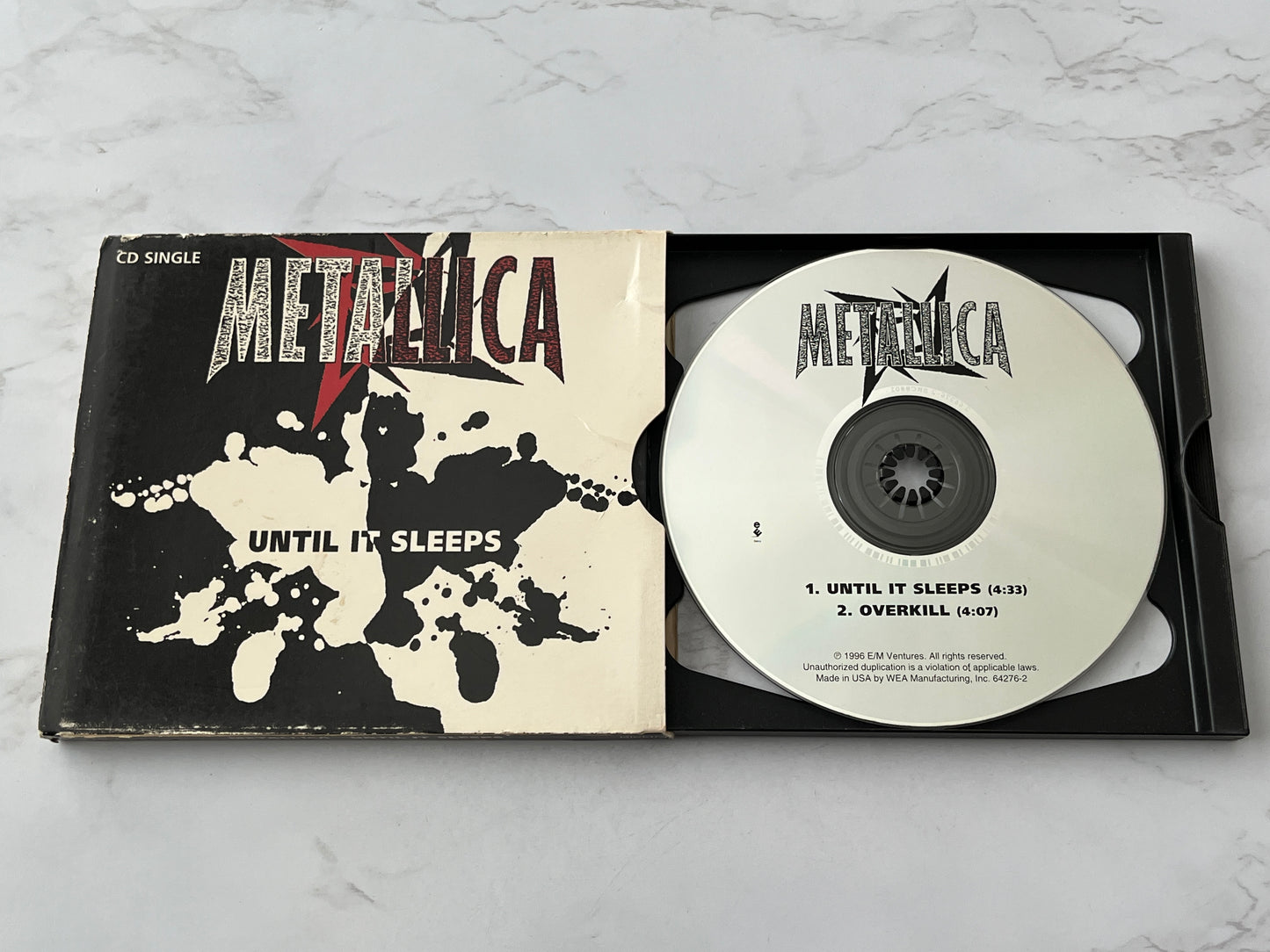 Metallica – Until It Sleeps (CD Single) (1996)